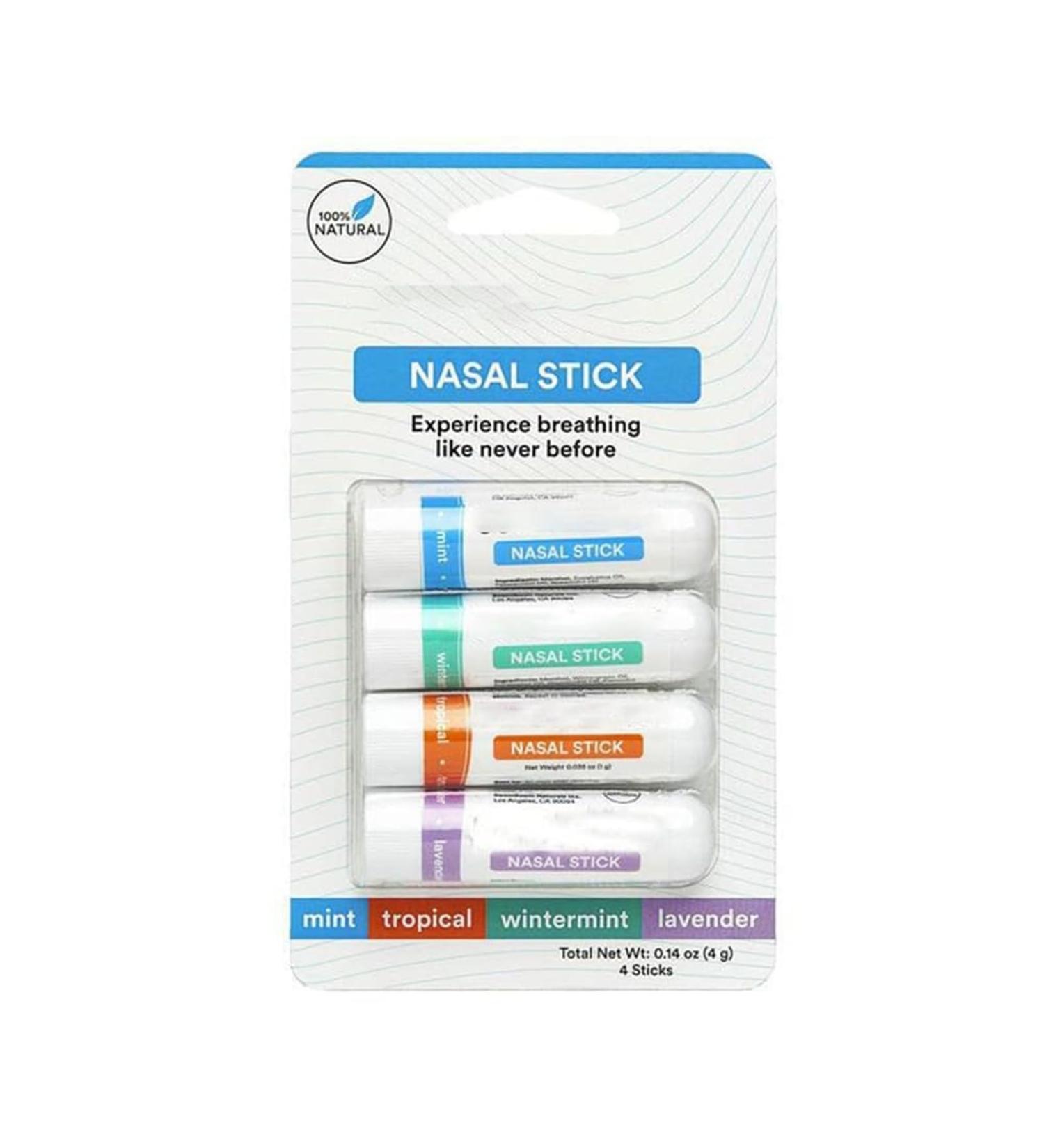 Nasal Stick Portable Menthol Inhaler Refreshing Brings Positiveness And Gratitude Let You Relax Every Day Relieve Stress Enhance Concentration Relieve Nasal Stuffing 1 - Buy Online on SooperMarket.com