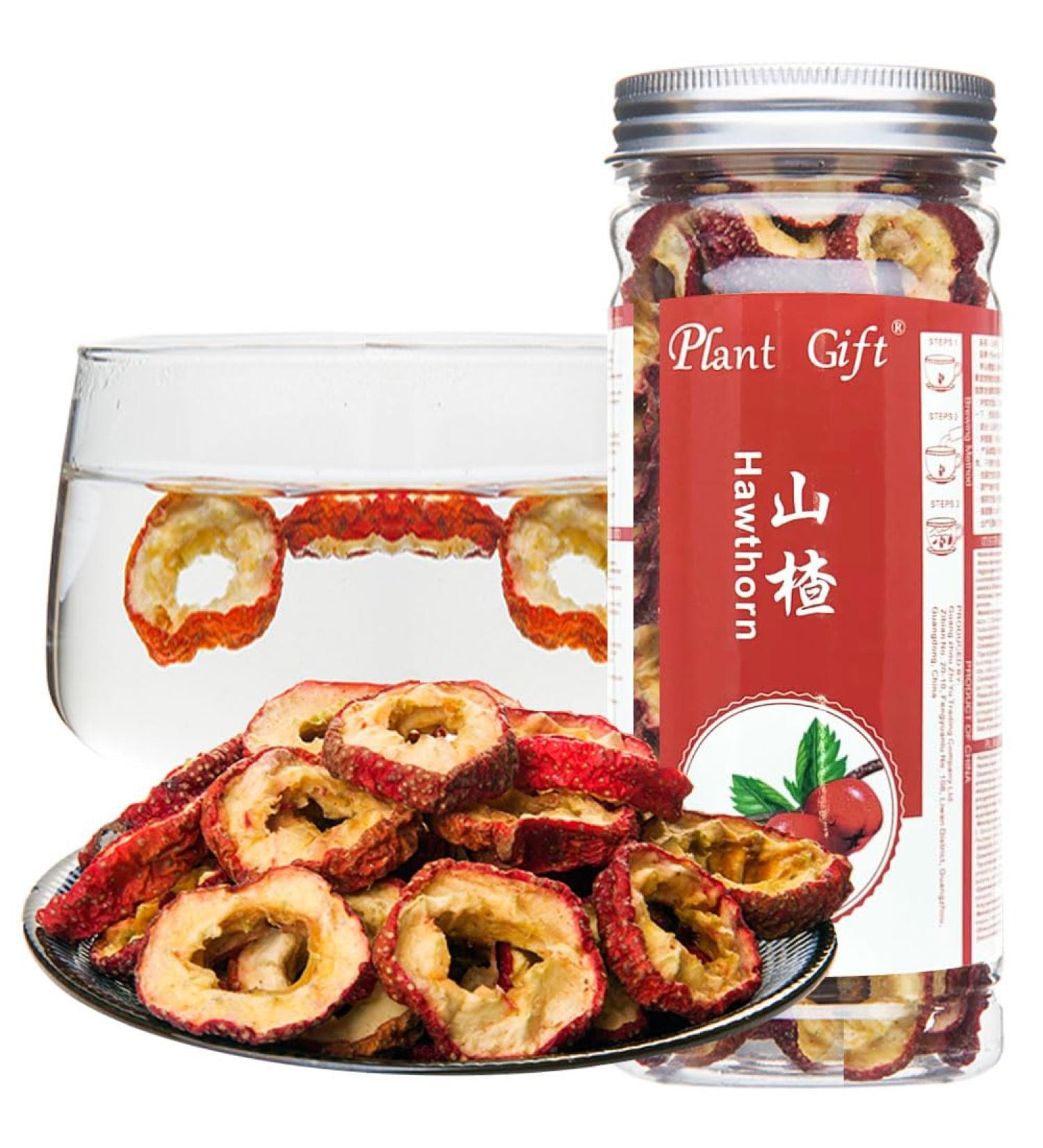 PlantGift Hawthorn Berry 80G/2.82oz China Medicinal Herb (Shanzha/Dried Hawthorne) Dried Bulk Health Tea Hawthorn Berries - Buy Online on SooperMarket.com