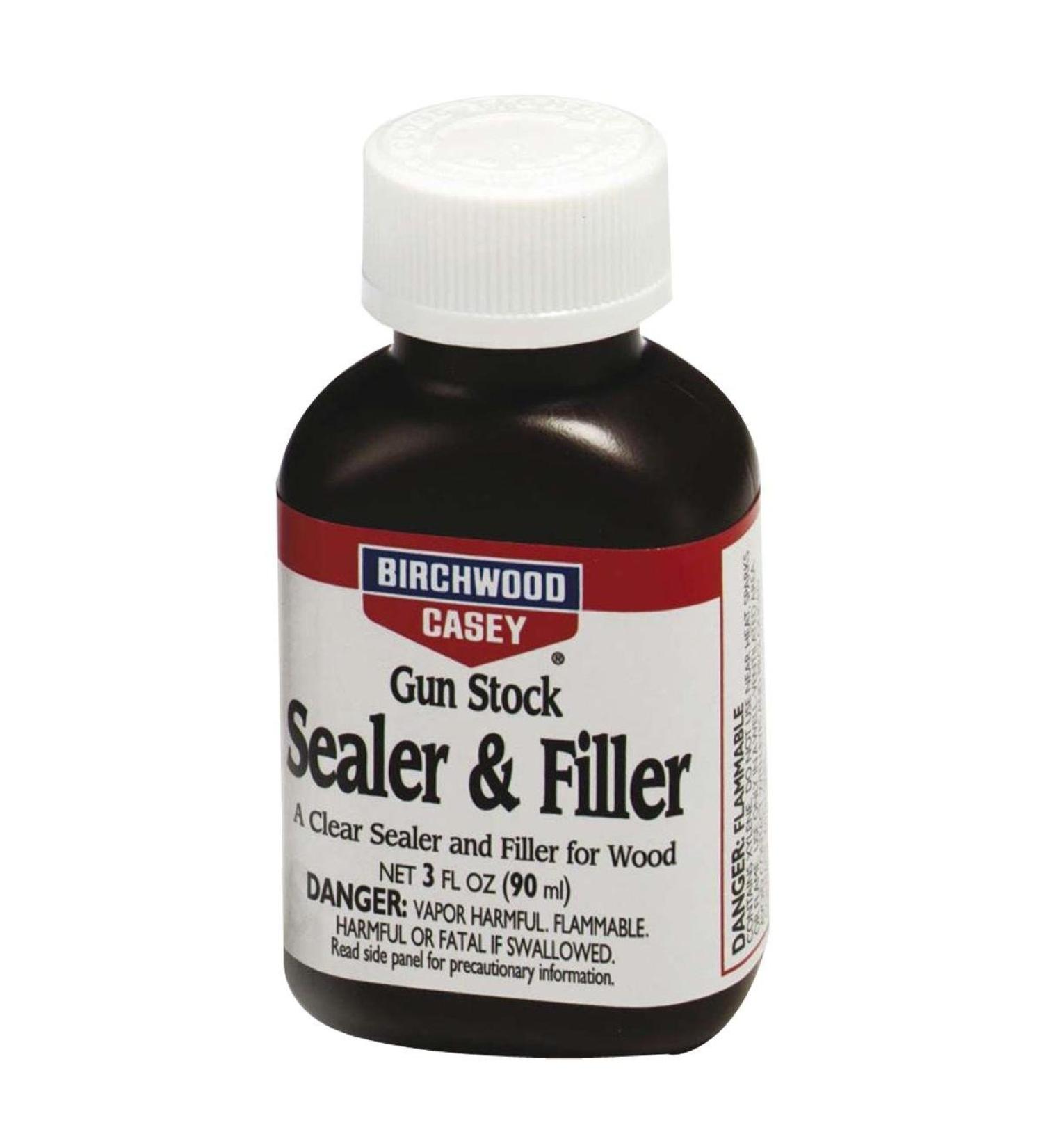 BW Casey Gun Stock Clear Sealer & Filler 3 oz