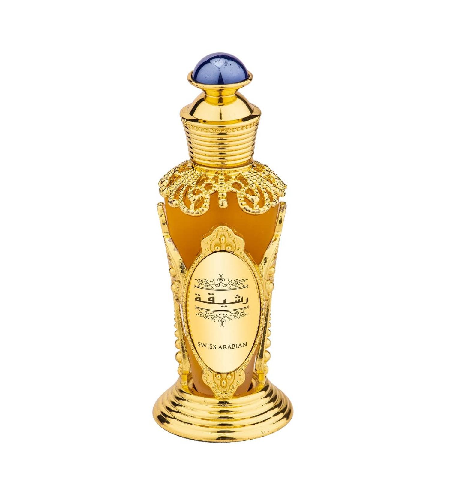 Swiss Arabian Rasheeqa - Luxury Products From Dubai - Long Lasting Addictive Personal Perfume Oil Fragrance - A Seductive Signature Aroma - 0.6 oz - Buy Online on SooperMarket.com