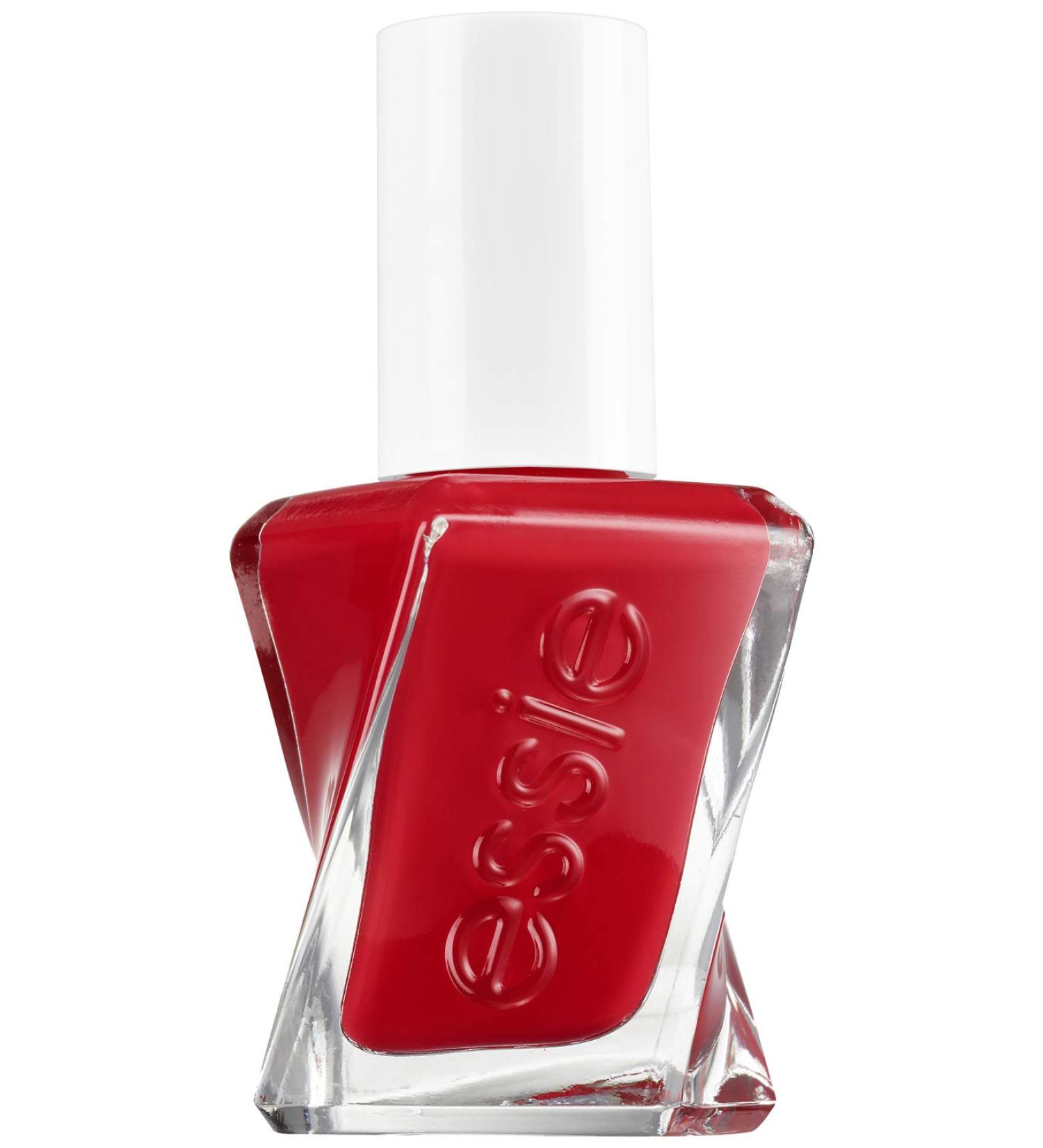 essie Gel Couture Longlasting High Shine No UV Lamp Required Nail Polish Bright Hot Red Colour Shade 270 Rock The Runway 13.5ml Red 13.5 ml (Pack of 1) - Buy Online on SooperMarket.com