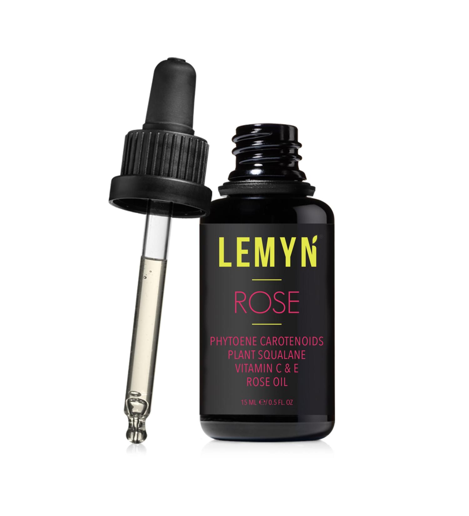Squalane + Vitamin C Rose Oil - Hydrating Face Oil with Carotenoids & Vitamin E | Small-Batch Artisan Skincare | 15ml | Pack of 1 - Buy Online on SooperMarket.com