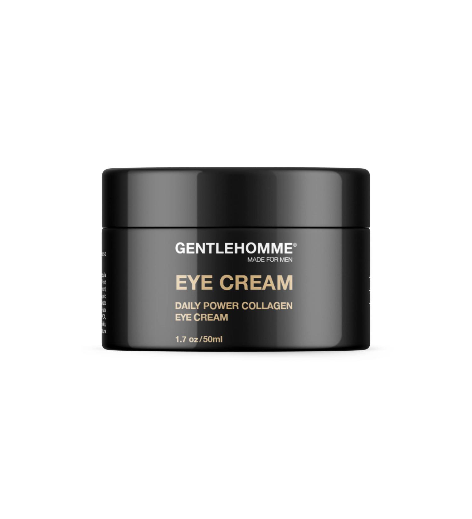 Men's Collagen & Caffeine Eye Cream with Hyaluronic Acid | Made in USA | Anti-Aging Dark Circles, Puffiness & Wrinkles | 1.7oz - Buy Online on SooperMarket.com