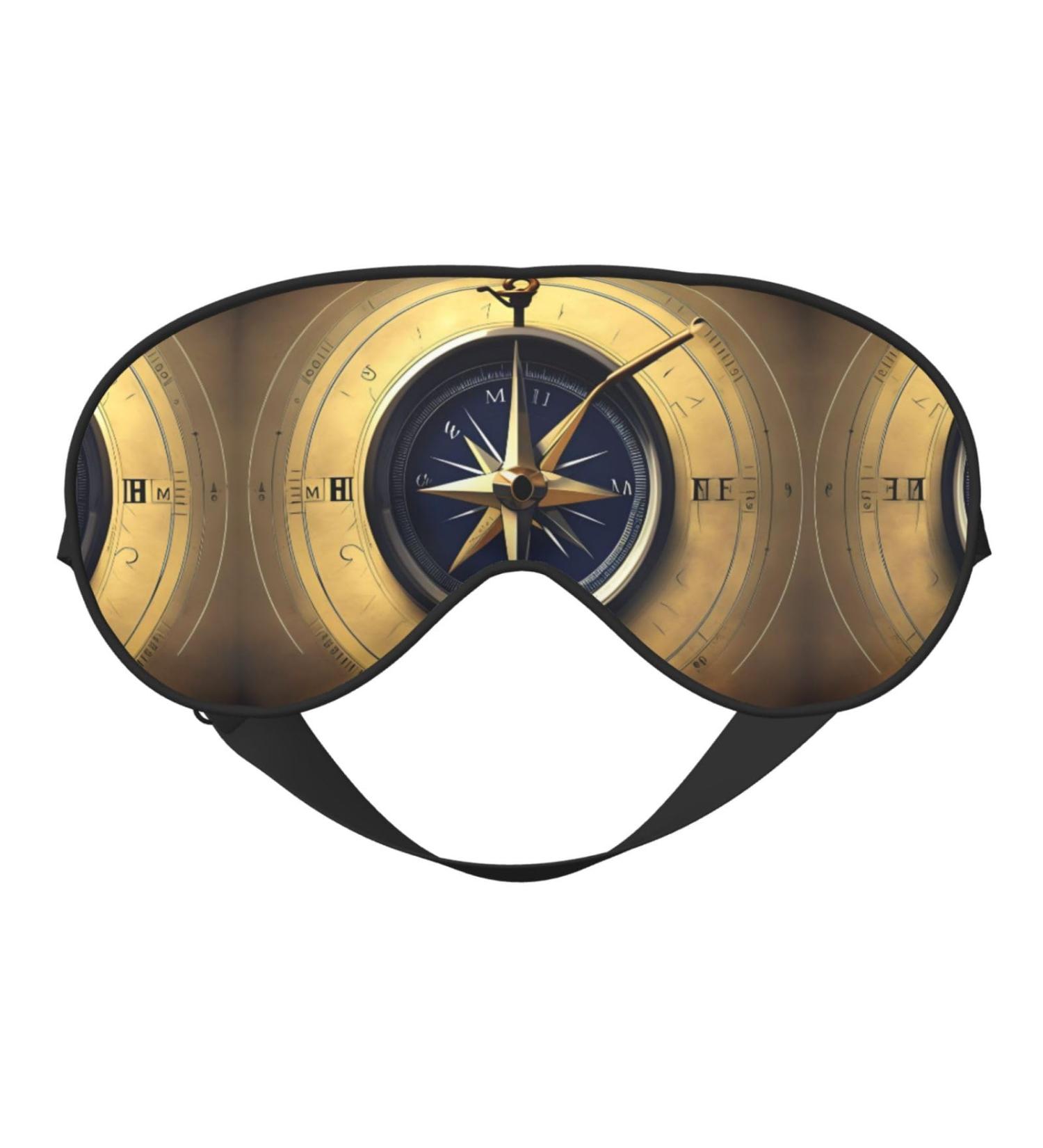 Law of The Compass Navigation Soft Sleep Mask for Women Breathable Eye Patch Perfect for Travel and Relaxation - Buy Online on SooperMarket.com