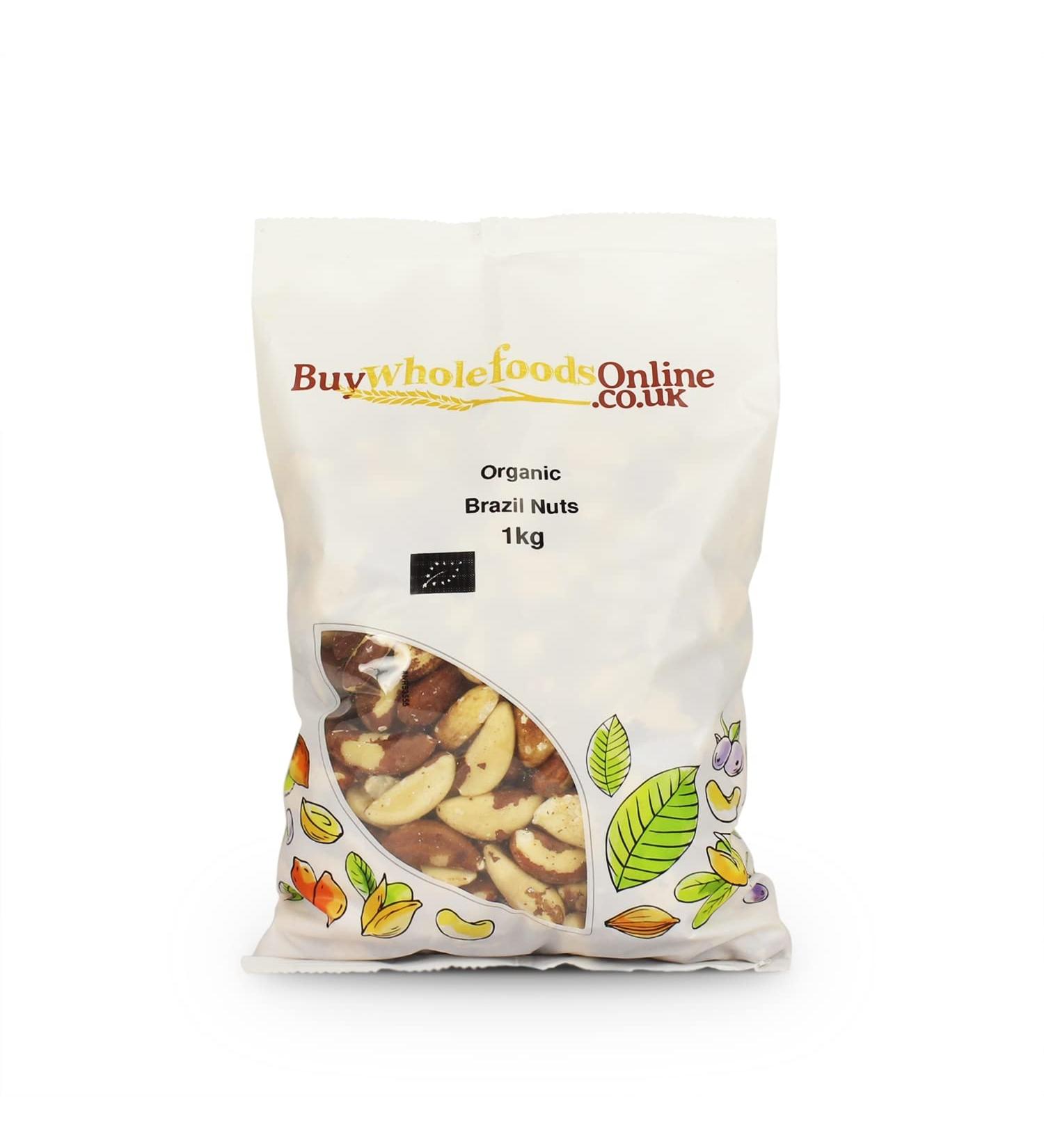 Organic Brazil Nuts 1kg (BWFO)