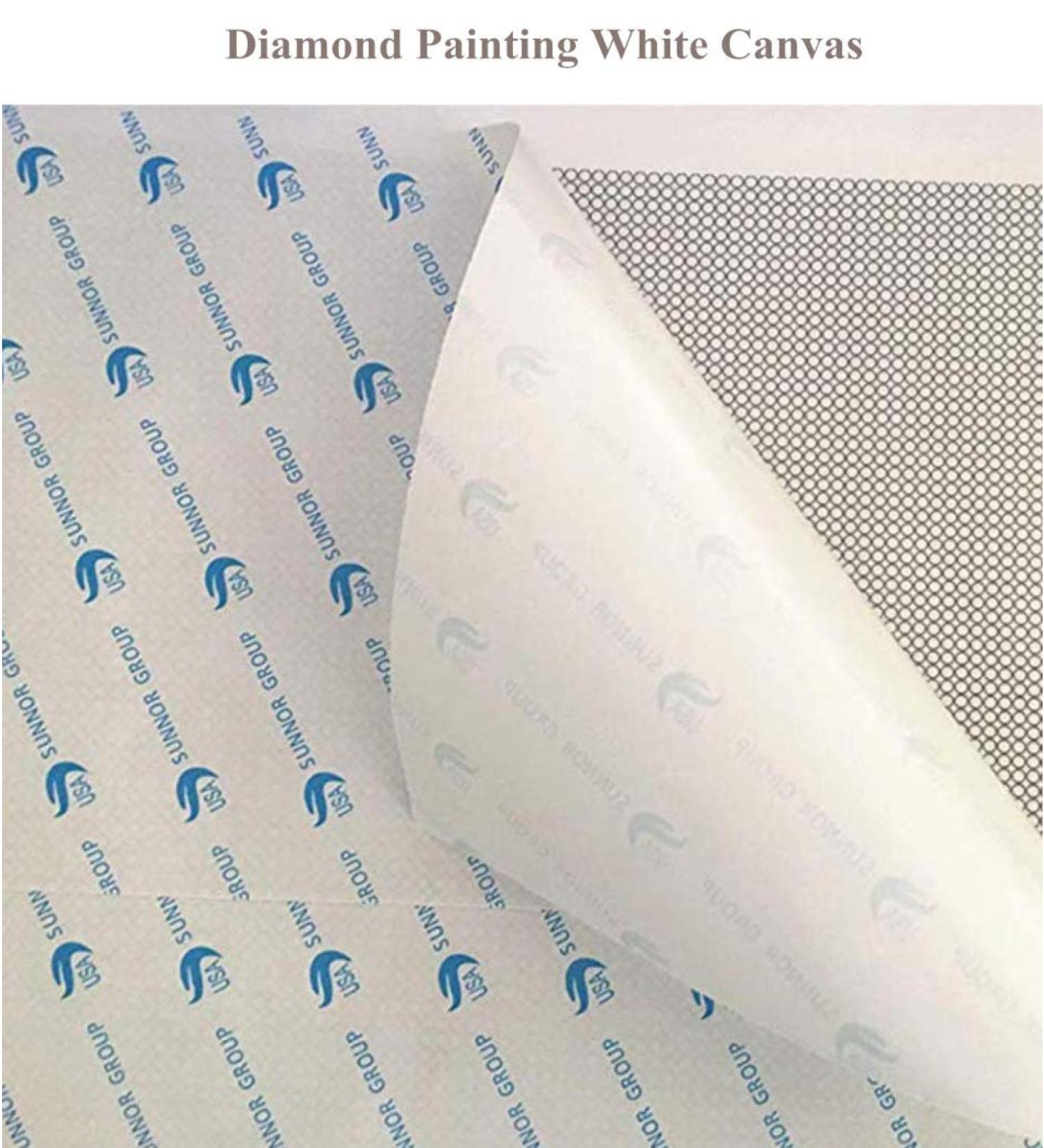 5Pcs OneHippo 30x30CM Diamond Painting Blank Grid Canvas for Custom Embroidery - Round/Square, Glue Included - Buy Online on SooperMarket.com