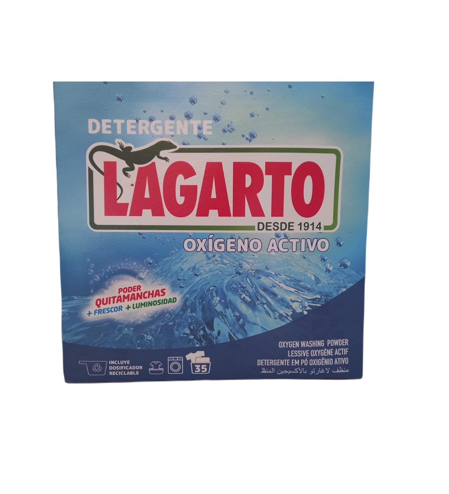 Lizard Detergent Active Oxygen 2.66 KG - Buy Online on SooperMarket.com
