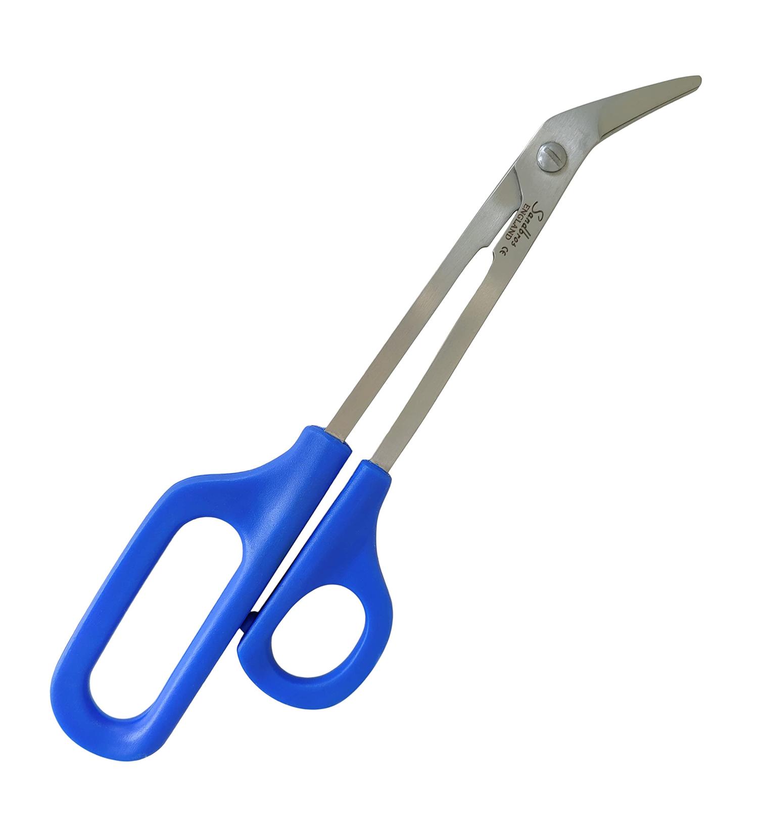 Sandbros Extra Long Thick Toe Nail Scissors Clippers Cutters Chiropody Podiatry 8"-Nail Scissors - Long Handled Sharp Nail Clippers Cutters for Fingernail & Toenail - Buy Online on SooperMarket.com