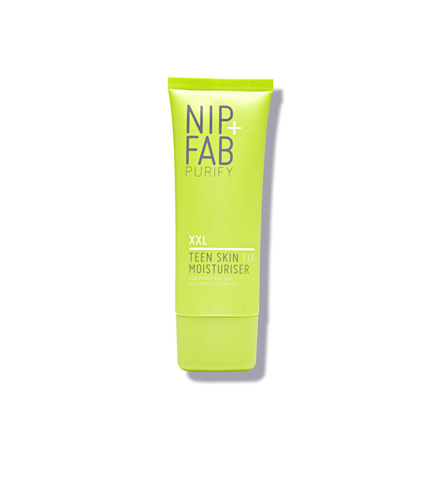 Nip+Fab Teen Skin Fix Zero Shine Moisturiser XXL | Prevents Oil Build-Up and Breakouts | With Wasabi Extracts + Zinc | Smooth and Shine Free-Skin - Buy Online on SooperMarket.com
