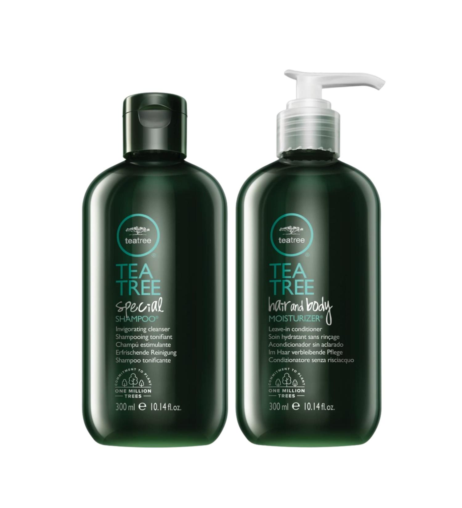 Tea Tree Hair & Body Leave-In Conditioner 10.14 Fl Oz (Pack of 2) - For All Hair & Skin Types - Buy Online on SooperMarket.com