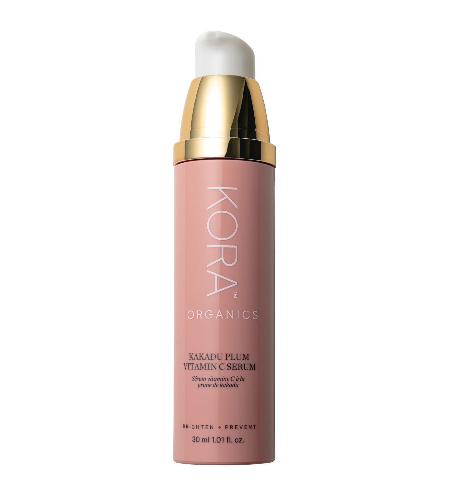 KORA Organics Kakadu Plum Vitamin C Serum | Antioxidant Facial Serum with Hyaluronic Acid | Certified Organic & Cruelty-Free | Improve Skin Tone | 1.01 fl oz - Buy Online on SooperMarket.com