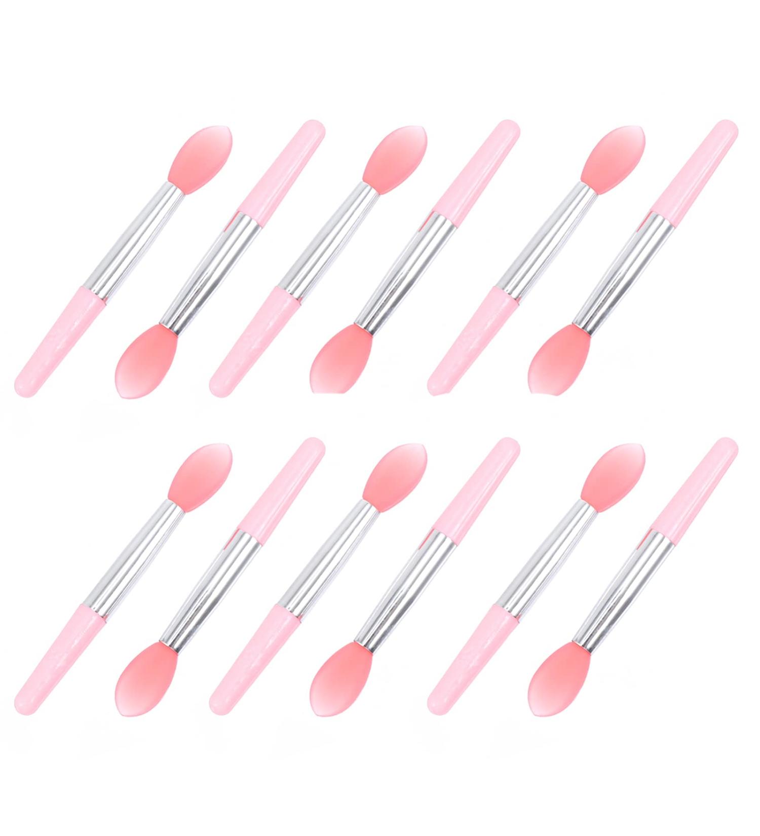 MAGICLULU 12pcs Silicone Lip Brush Bulk Lip Balm Makeup Sponges for Foundation Lipstick Lip Mask Applicator Mini Makeup Sponge Pro Tools Disposable Travel Lipstick Brush Silica Gel 5x1cm As Shown - Buy Online on SooperMarket.com