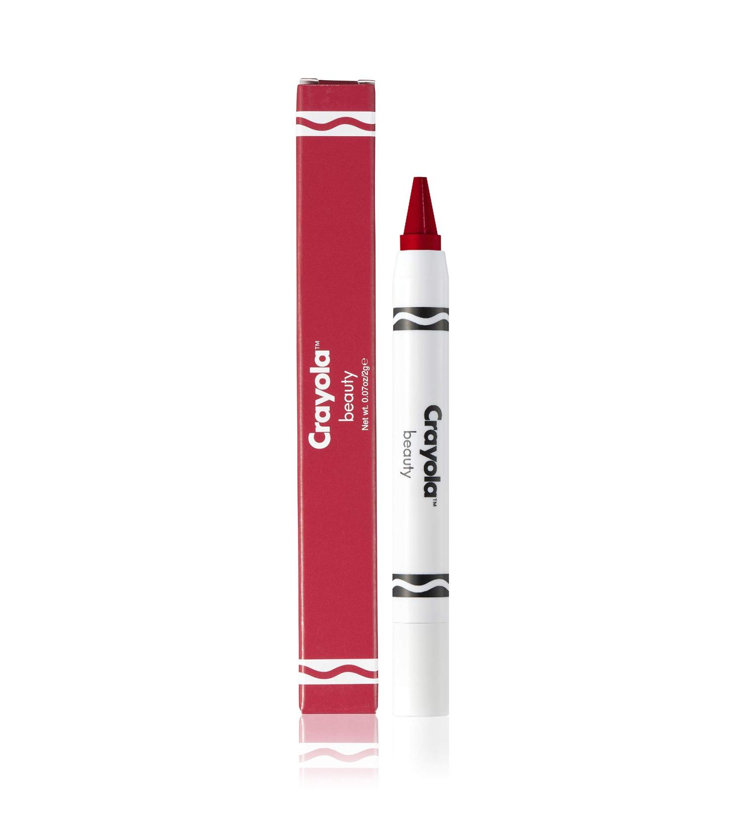 Crayola Beauty Lip & Cheek Crayon - 2-in-1 Lipstick & Blush | Silky Smooth Strawberry & Cranberry | Shop Now - Buy Online on SooperMarket.com