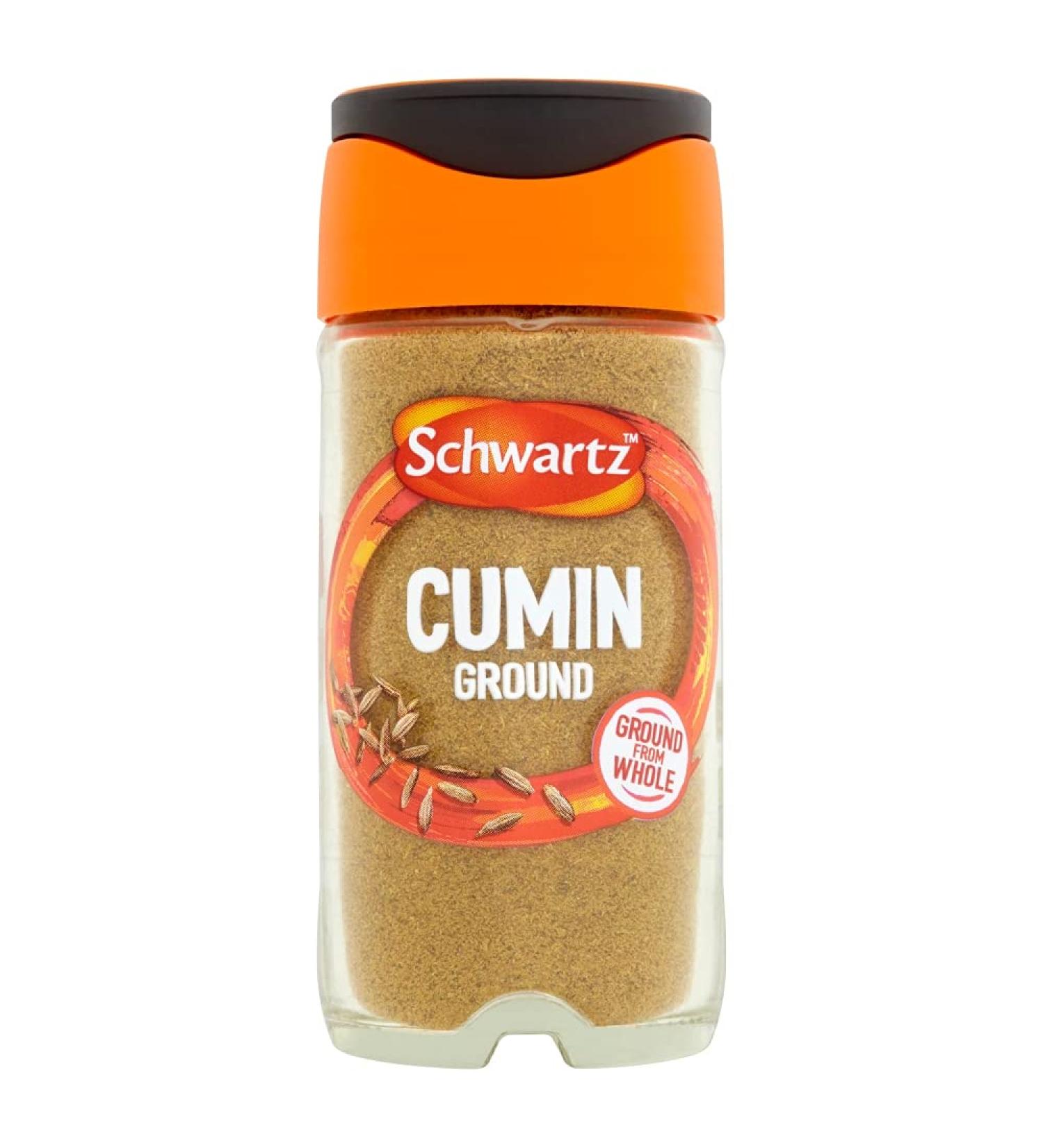 Schwartz Ground Cumin 37g - Premium Quality Spice for Flavorful Recipes - Buy Online on SooperMarket.com