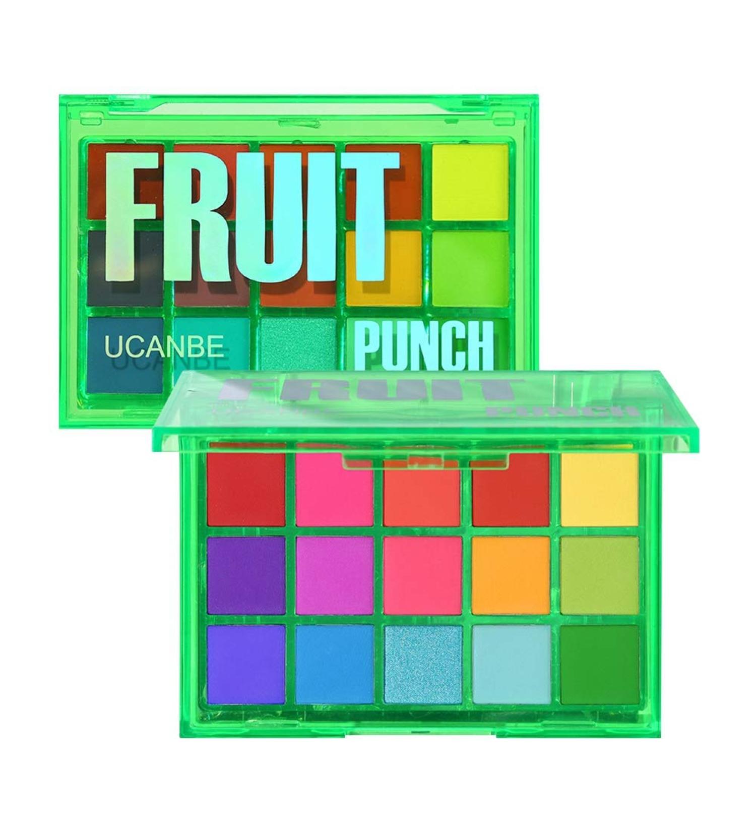 Colorfullavie 15 Color Neon Party Eyeshadow Palette - Shimmer Glitter Matte & Metallic Pigmented Makeup - Buy Online on SooperMarket.com