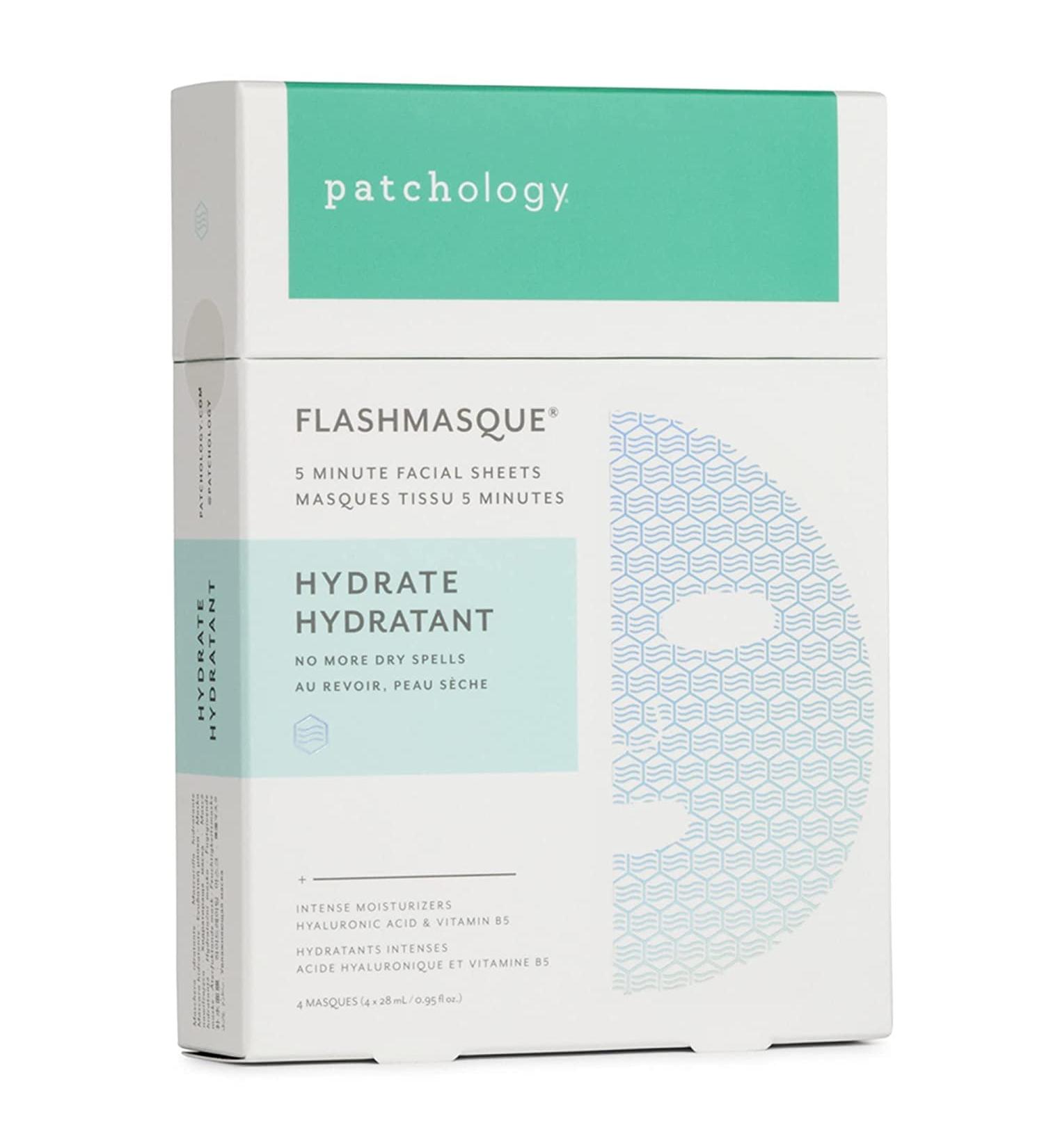 Patchology Facial Sheet Masks - Men & Women | Brightening, Moisturizing & Hydrating Skin in 5 Minutes | 4 Count - Buy Online on SooperMarket.com