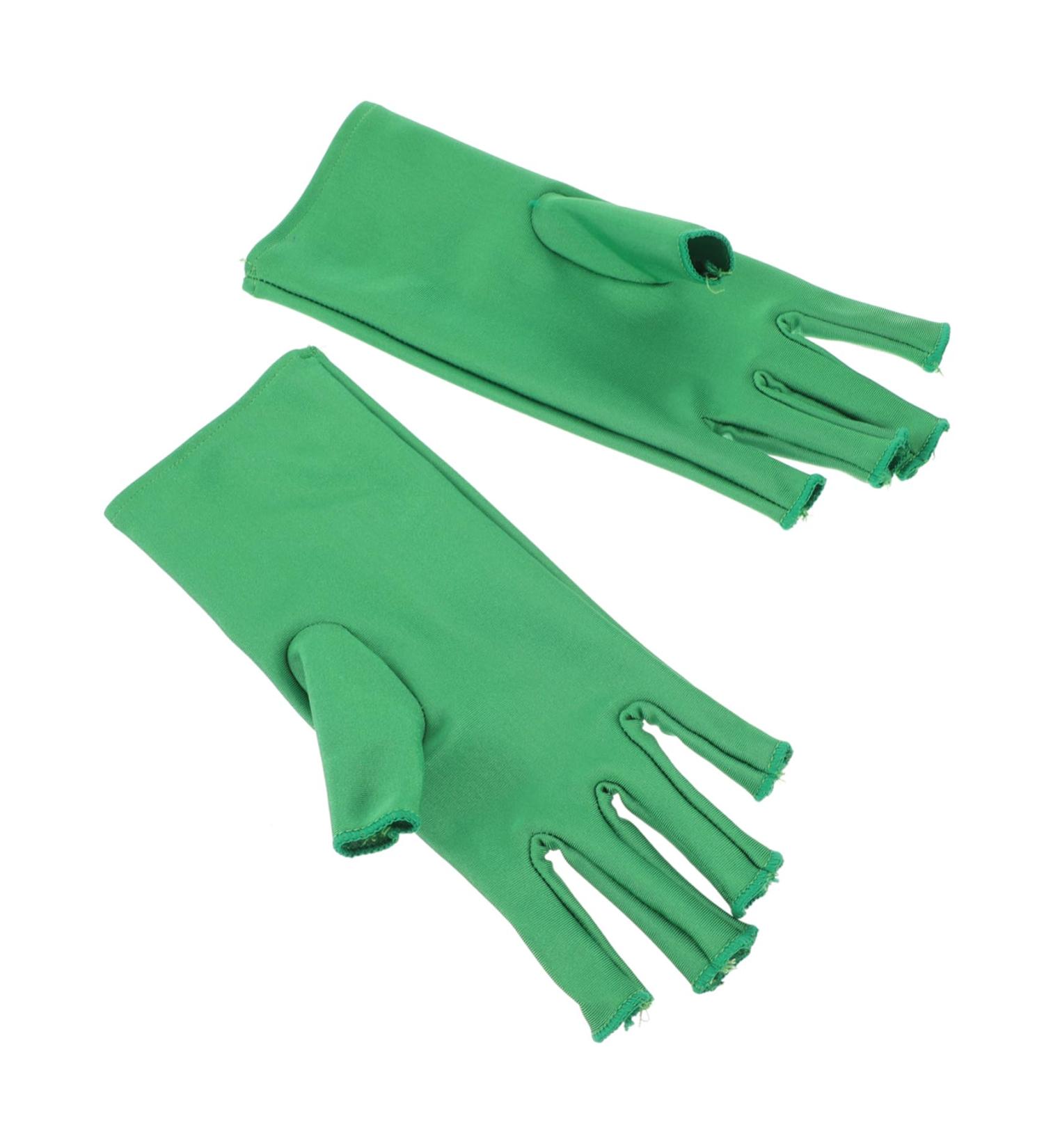 Gogogmee 1 Pair Nail Gloves Nail Fingerless Manicure Gloves Nail Art Tools Manicure Gloves Fingerless Gloves UV Shield Gloves Sunscreen Gloves 20X8X0.4CM - Buy Online on SooperMarket.com