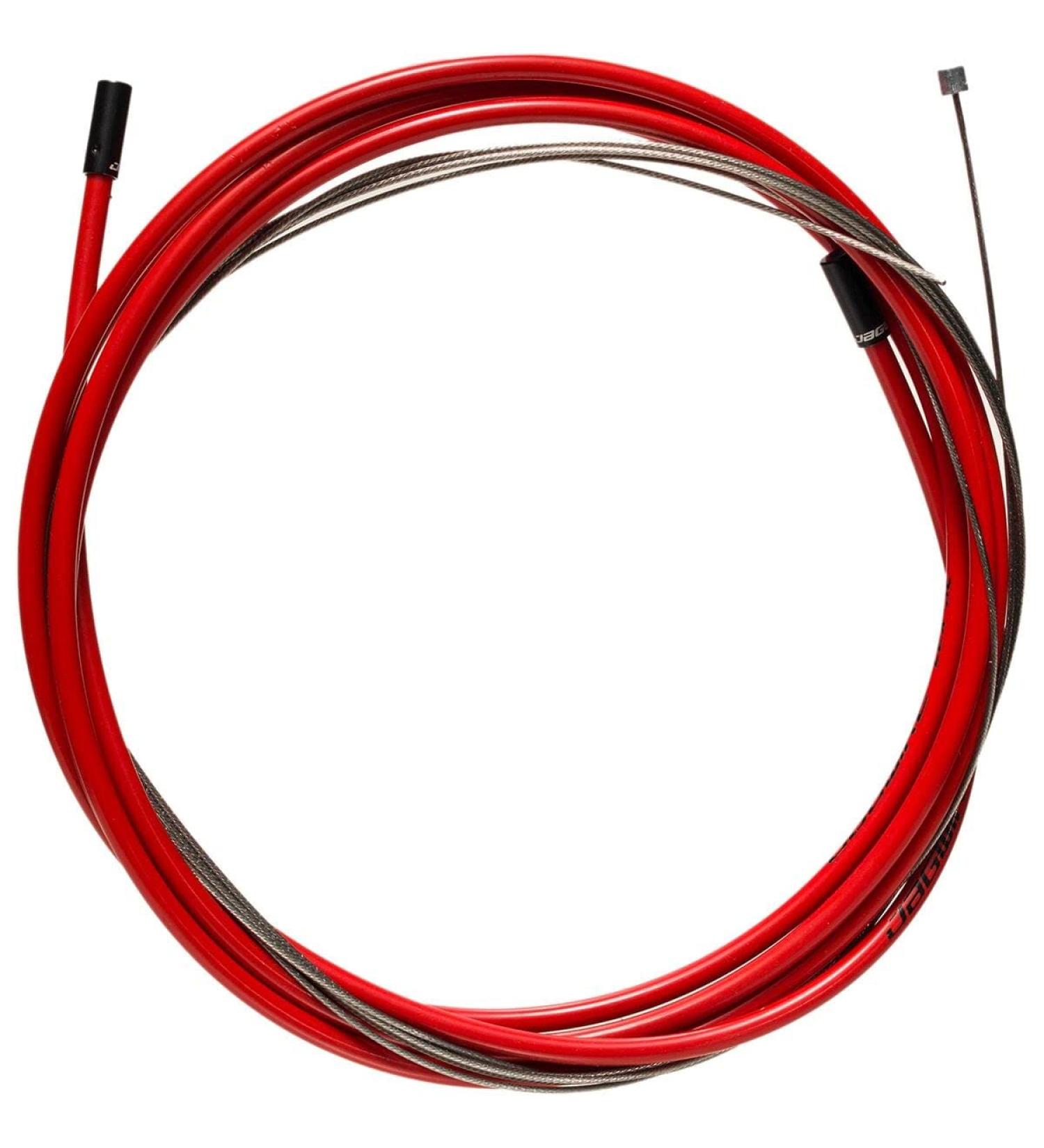 Jagwire - 1x Sport Sealed DIY Shift Cable Kit | for Road, MTN, and Gravel Bike | SRAM and Shimano Shifter Compatible, Sport Slick Cables with Compressionless Housing | Red