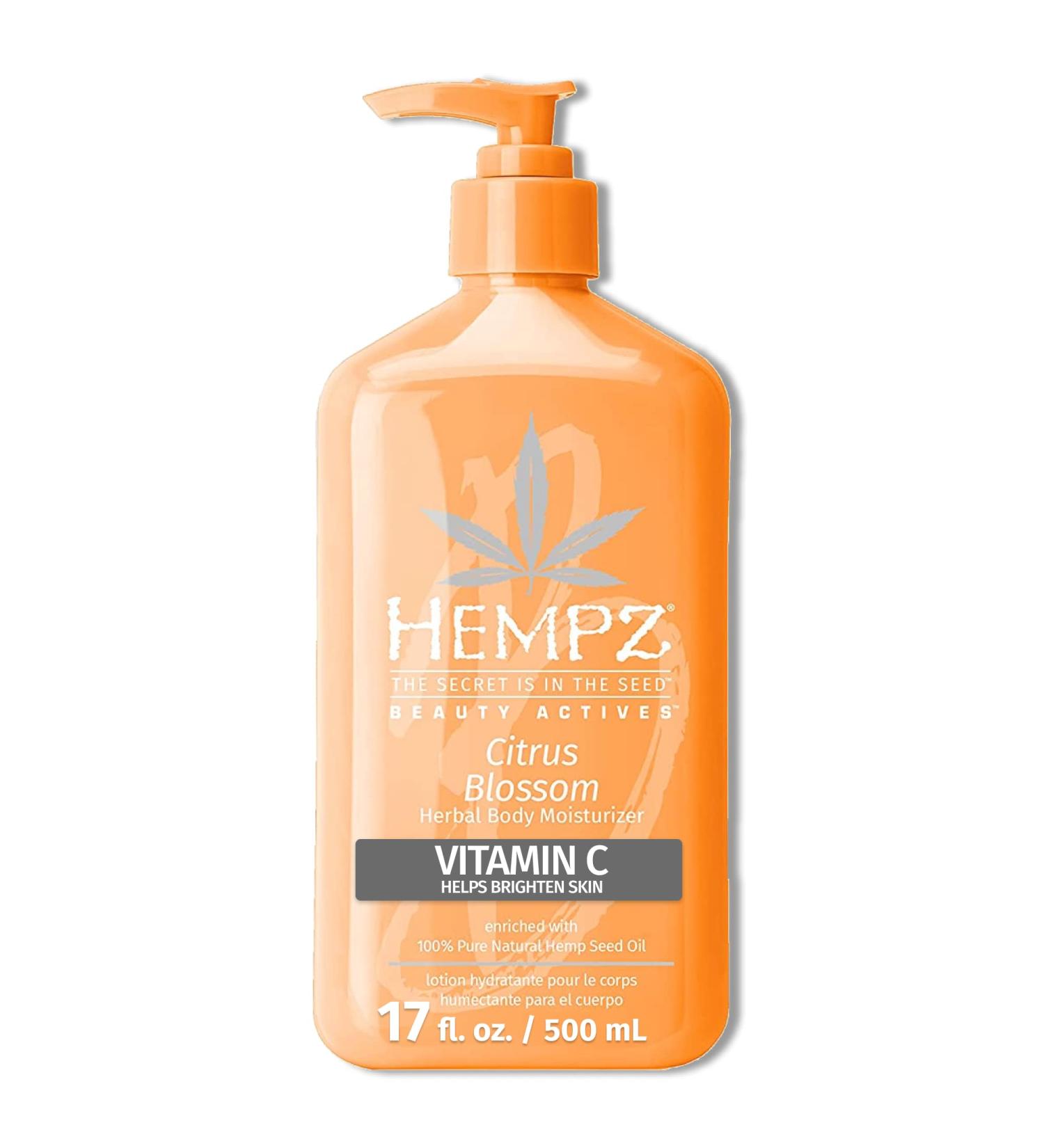 Hempz Citrus Blossom Limited Edition Body Lotion - Daily Moisturizing Cream with Shea Butter, Aloe, and Orange Extract - 17 Fl Oz - Buy Online on SooperMarket.com