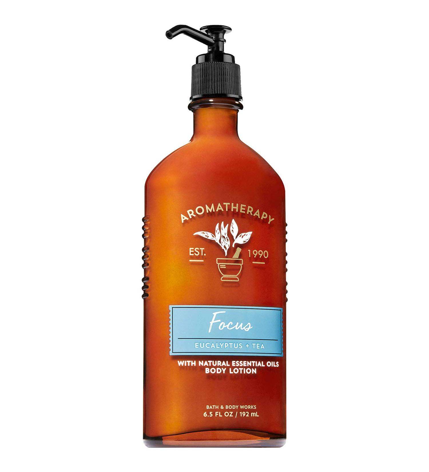 Bath and Body Works Aromatherapy Focus - Eucalyptus Tea Body Lotion 6.5 Fluid Ounce