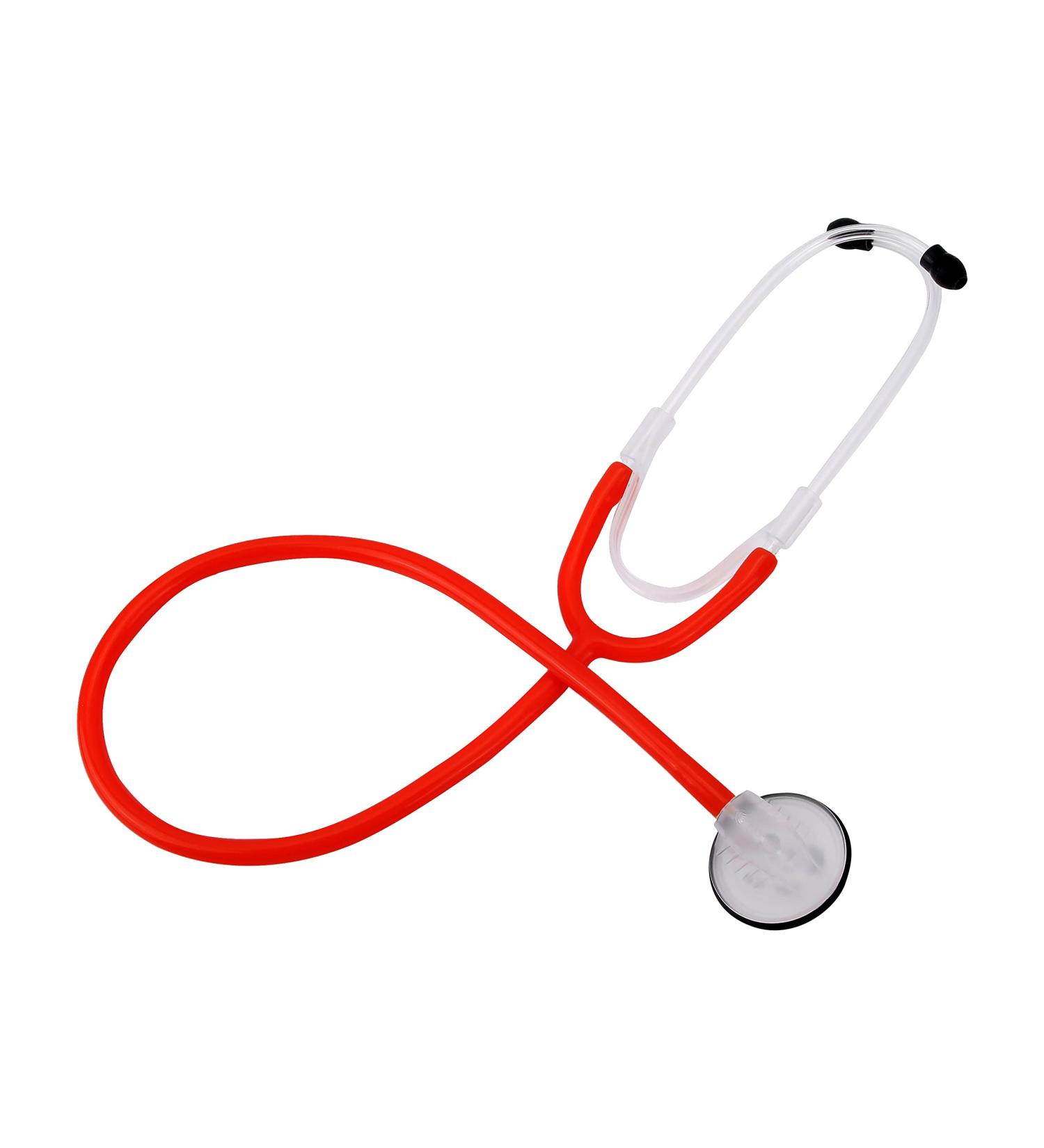 Buy TK-1 Professional MR Safe Stethoscope - Dual-Frequency Scarlet Red | International Shipping Available - Buy Online on SooperMarket.com