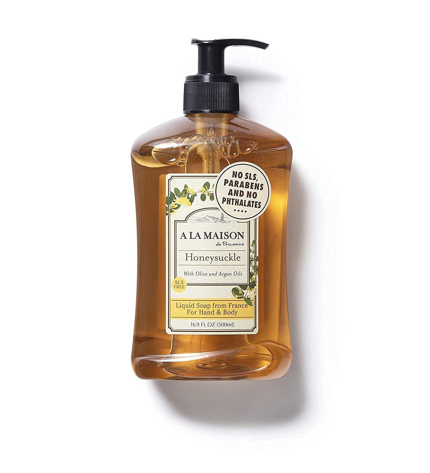 A La Maison French Honeysuckle Liquid Soap 16.9 oz - Buy Online on SooperMarket.com