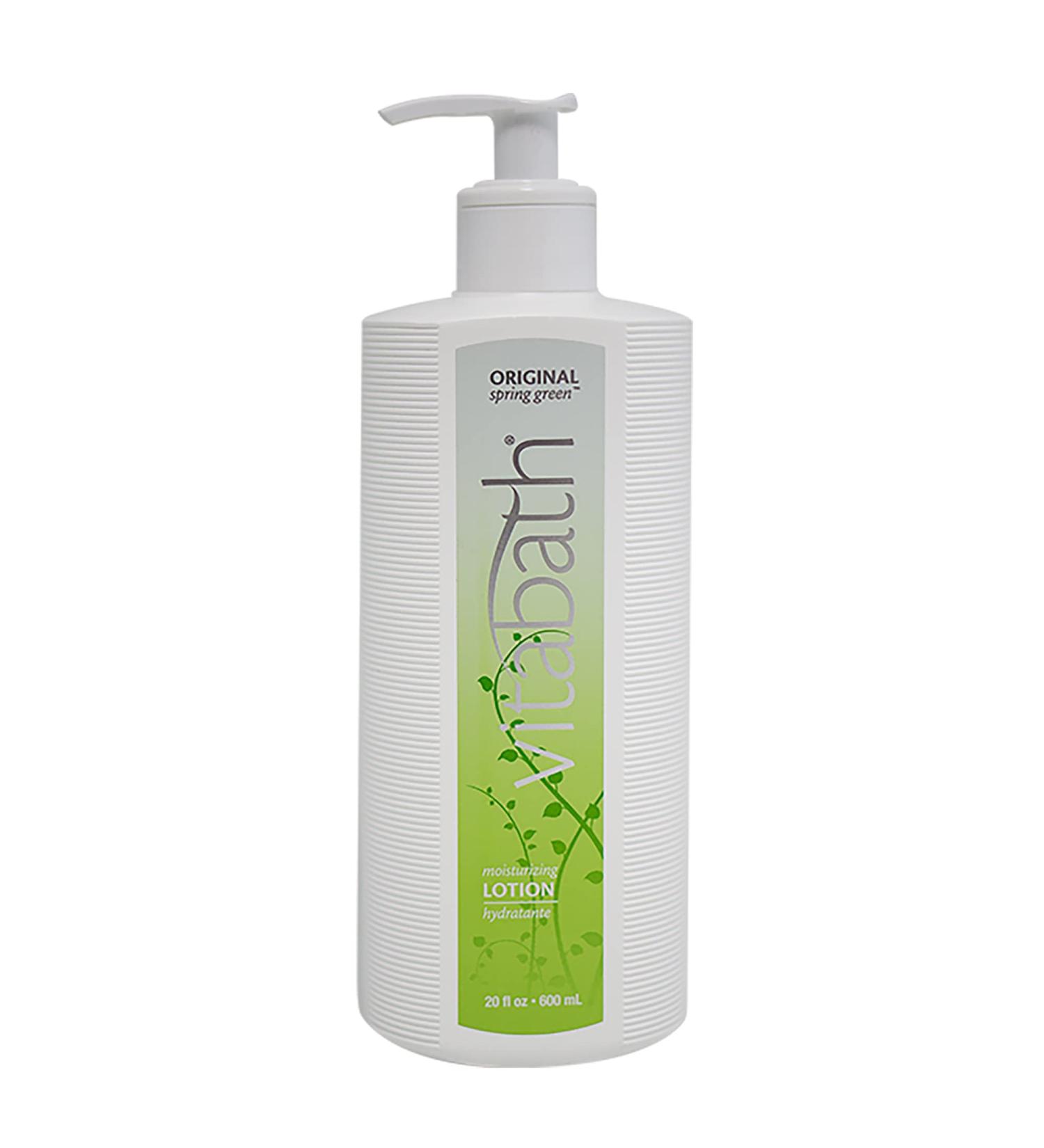 Vitabath Original Spring Green Moisturizing Body Lotion with Aloe & Shea Butter | Hydrating Formula for Dry Skin | 20 oz | Cruelty-Free & Paraben-Free - Buy Online on SooperMarket.com