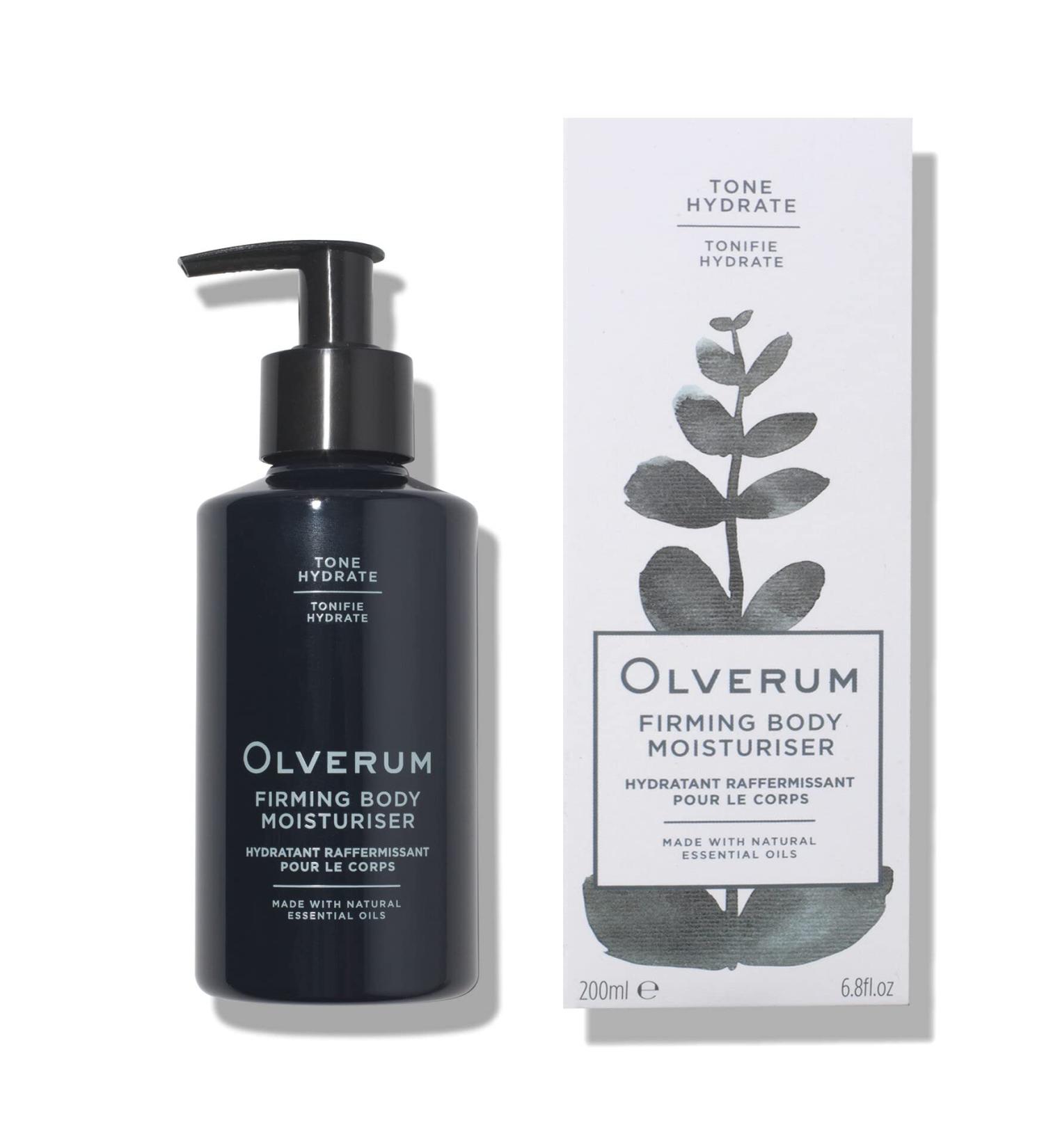 OLVERUM Natural Firming Body Moisturizer - Vegan Skin Care for All Skin Types | 6.8 fl oz (200 ml) - Shop Internationally - Buy Online on SooperMarket.com