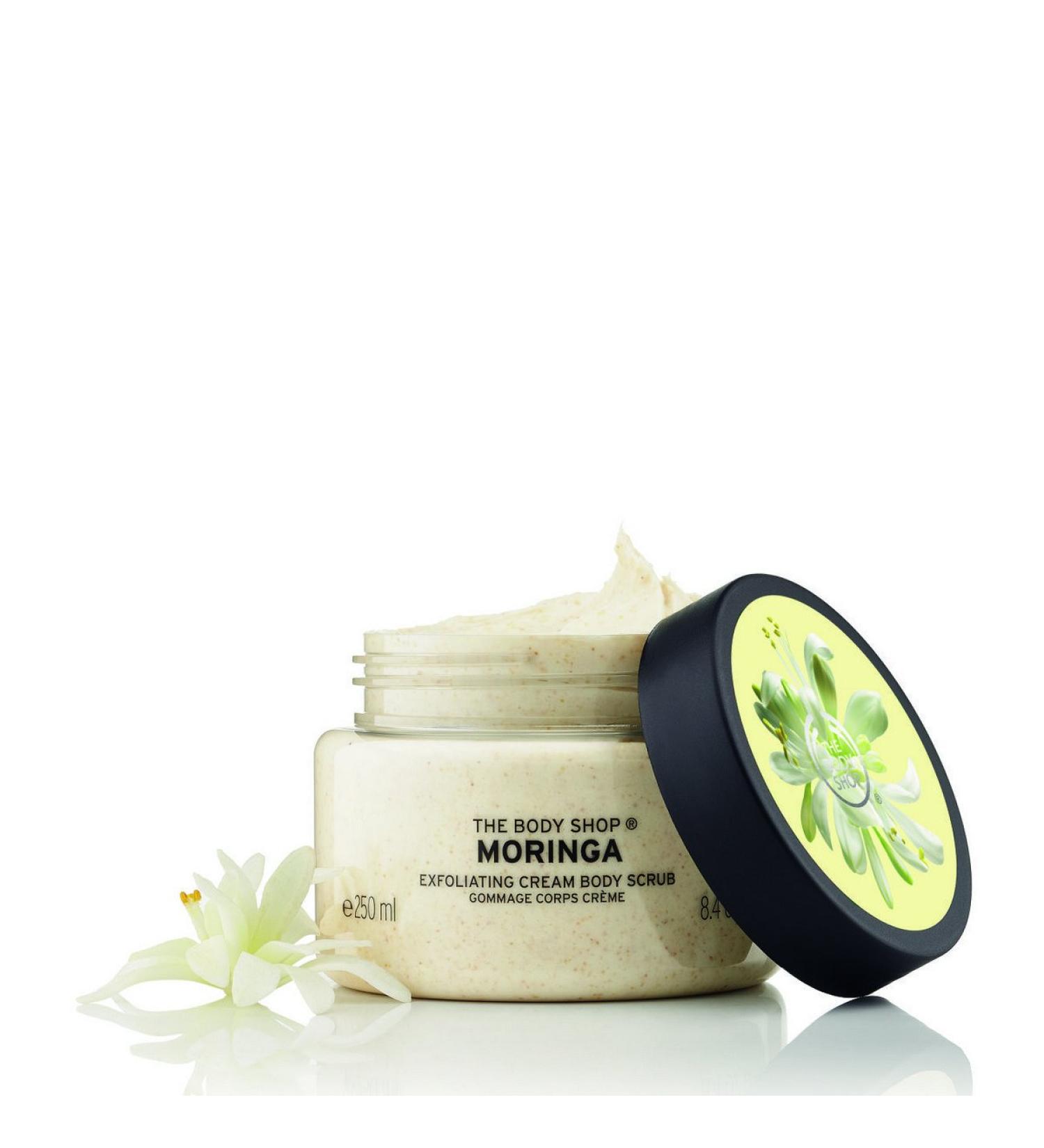 Buy The Body Shop Moringa Body Scrub (250 ml) - Exfoliating & Nourishing | International Shipping Available - Buy Online on SooperMarket.com