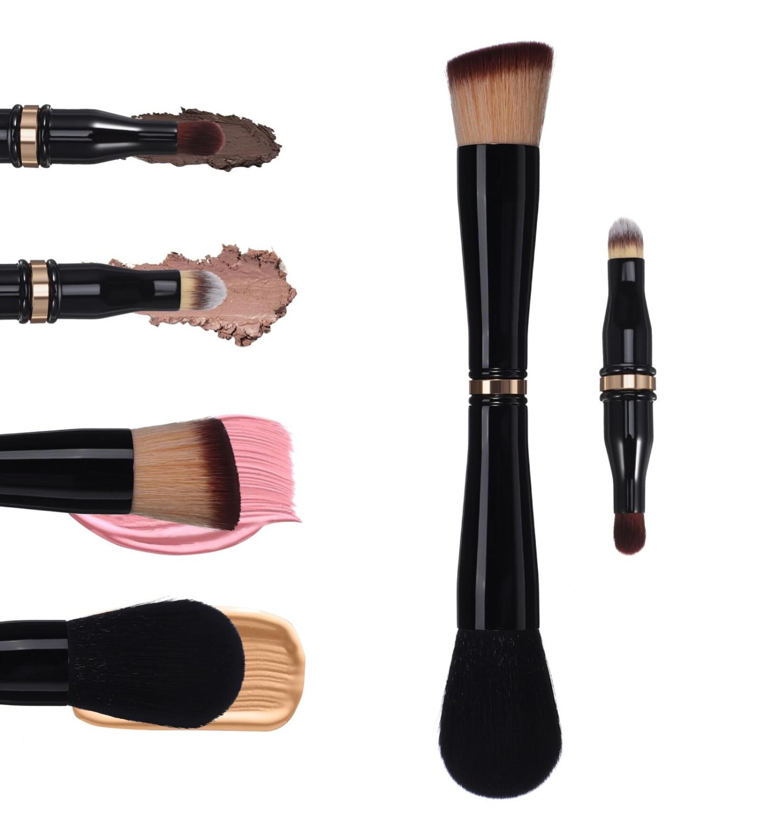 POPETPOP Makeup - Travel 4 In 1 Makeup Brush Double Sided Makeup Brush Concealer Brush Makeup Face Brush - Buy Online on SooperMarket.com