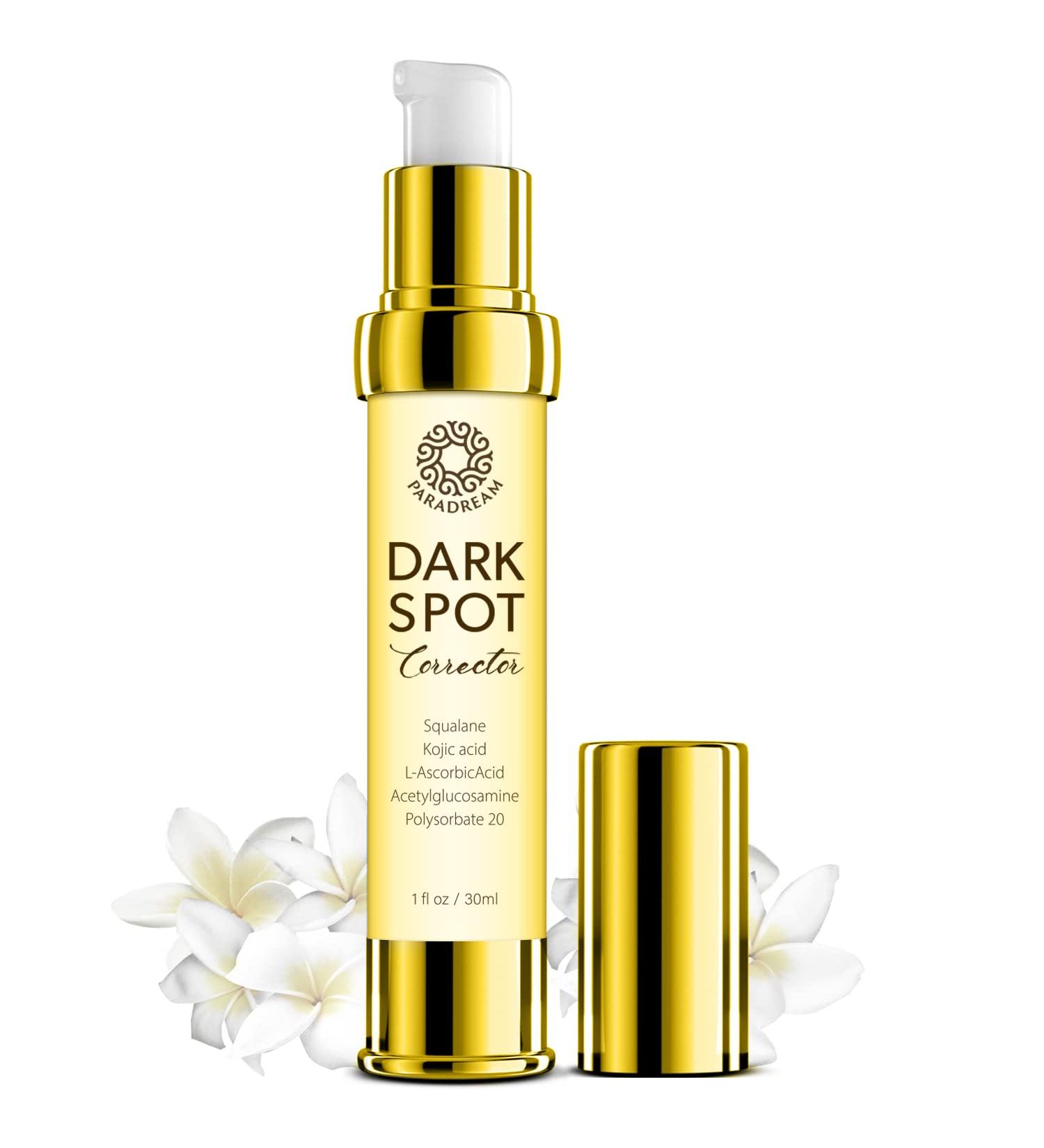 Dark Spot Corrector for Face & Body | Age & Sun Spots Remover with Kojic Acid & Vitamin C | All Skin Types | 1 fl oz - Buy Online on SooperMarket.com