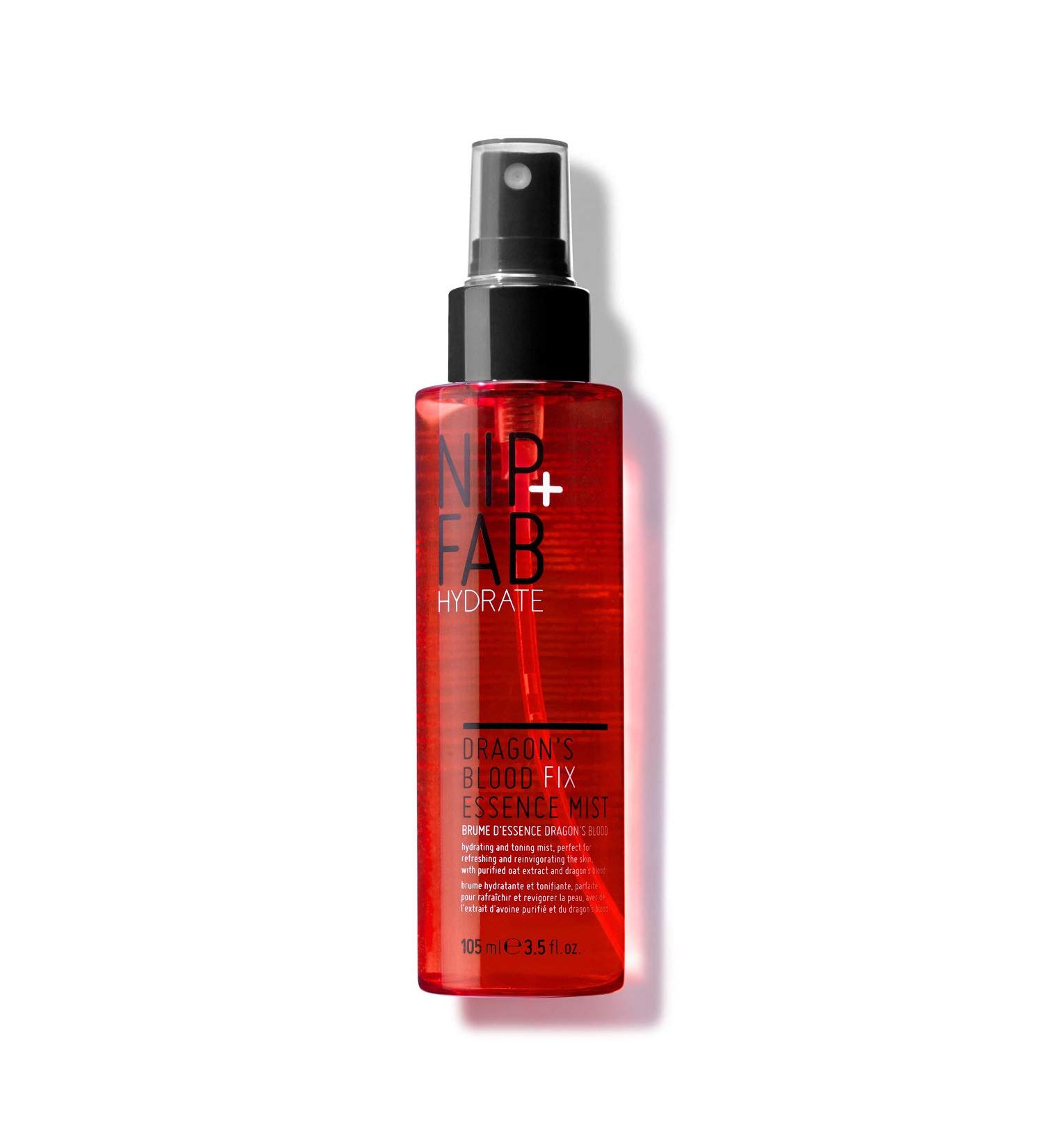Nip+Fab Dragon's Blood Fix Essence Mist 105ml | Hydrating & Toning | Refresh & Revitalize Skin | Vegan & Cruelty-Free - Buy Online on SooperMarket.com