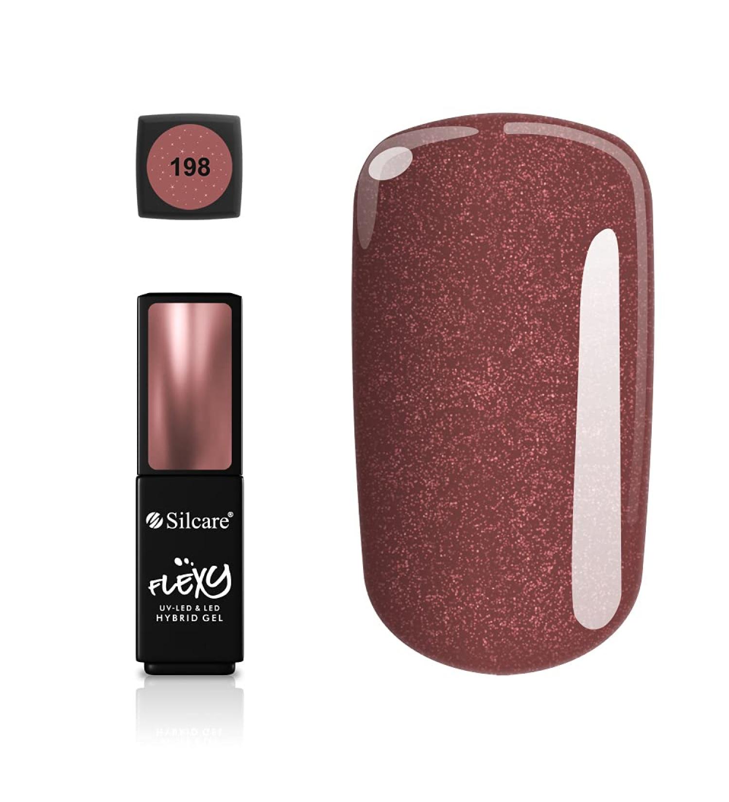 Buy 198 Silcare Soak Off Hybrid UV LED Flexy Gel Manicure - 4.5g | International Shipping Available - Buy Online on SooperMarket.com