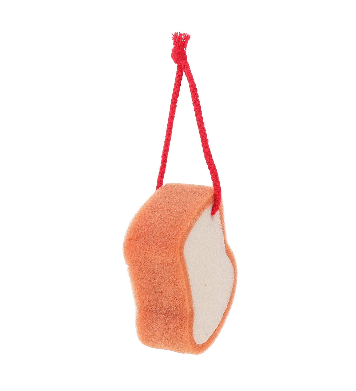 Cartoon Bread Shaped Kids Bath Sponge - Light Yellow 21X7.5CM - Buy Online on SooperMarket.com