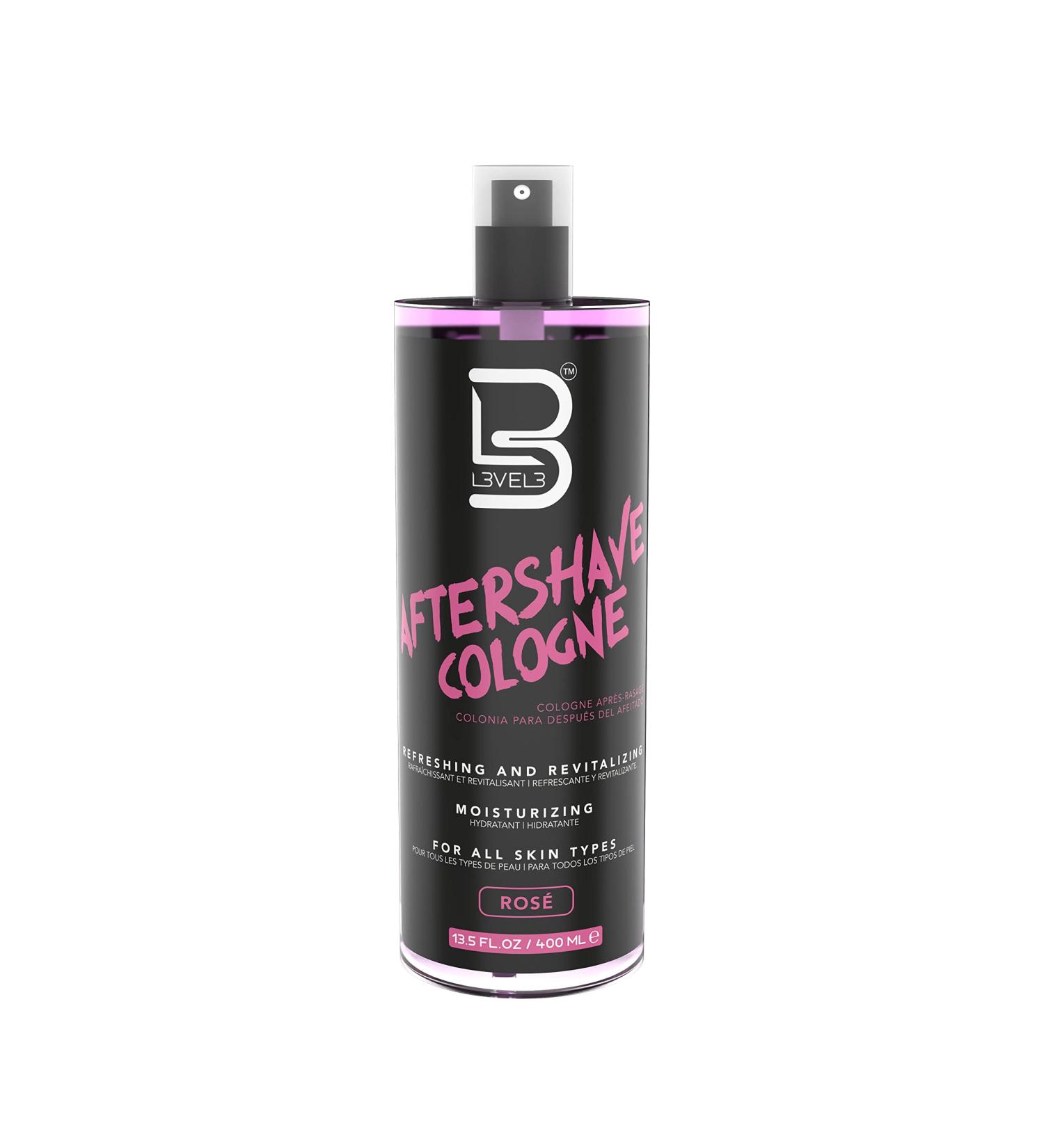 L3 Level 3 After Shave Spray Cologne - Softens Skin - Refreshes and Relieves Face and Skin - Moisturizing Formula Level Three After Shaving Rose 13.5 Fl Oz (Pack of 1) - Buy Online on SooperMarket.com