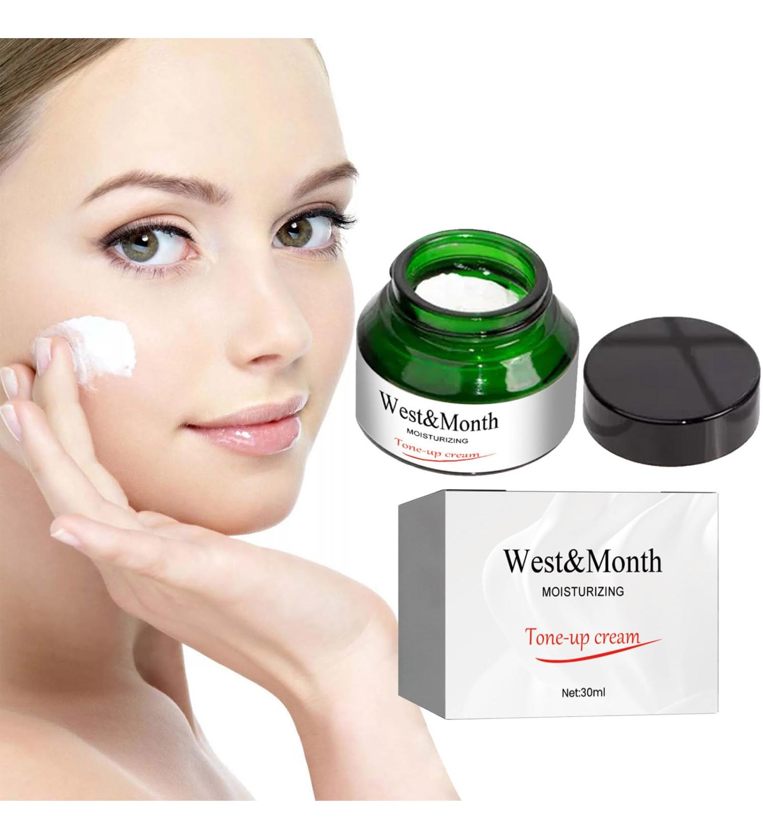 Moisturizing Tone-Up Cream Deep Hydration Makeup Cream Instant Coverage for Dull Skin Smooth Skin Texture Moisture Toning Light Cream for All Skin Types 30ml - Buy Online on SooperMarket.com