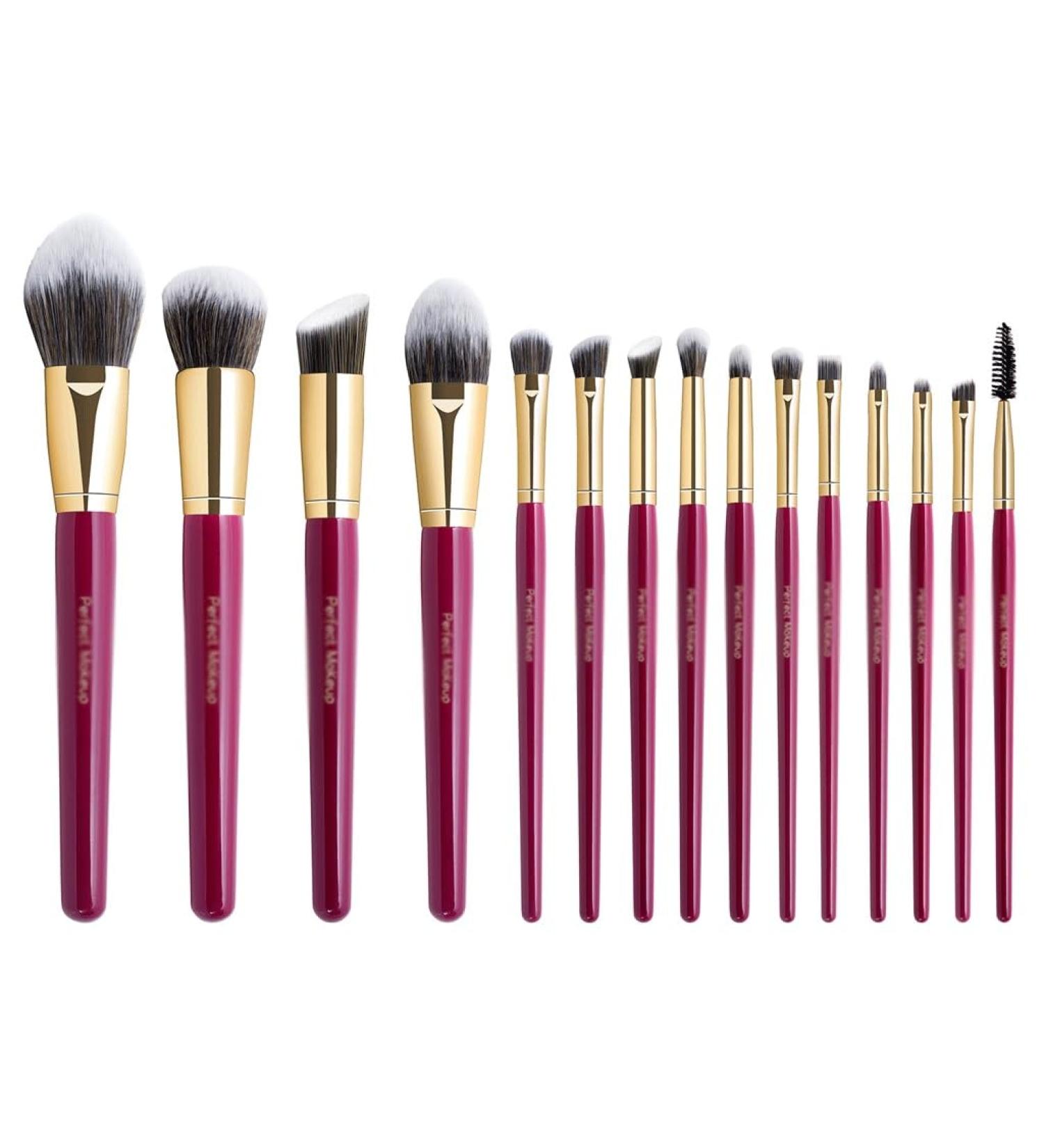 15-Piece Eye Shadow Brush Set - Halo Eyebrow Dye & Makeup Tools | 20cm White Dinosaur Doodle - International Shipping Available - Buy Online on SooperMarket.com