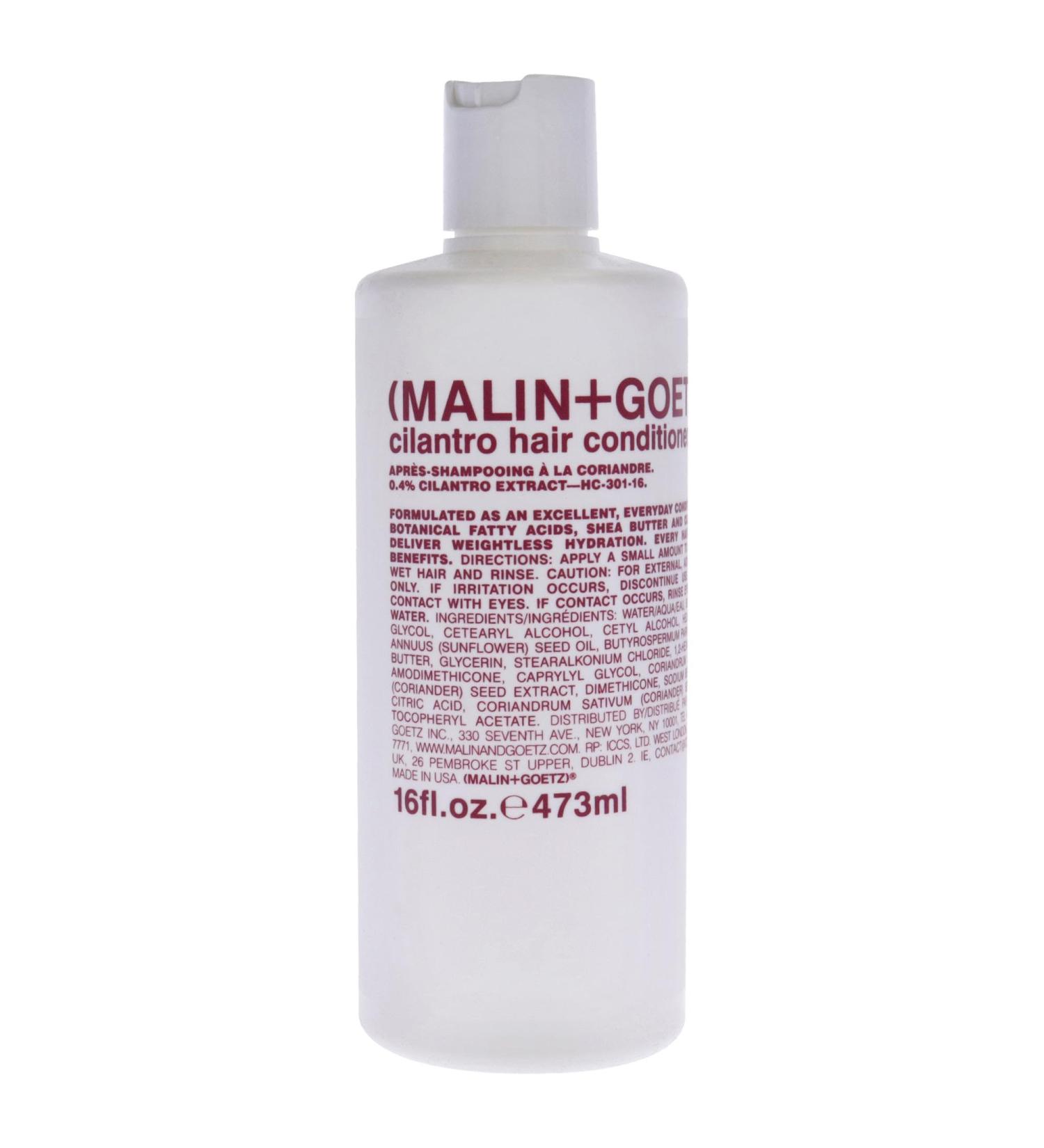 Malin + Goetz Cilantro Hair Conditioner 16 oz | Unisex Hair Care - Nourish & Hydrate | International Shipping Available - Buy Online on SooperMarket.com