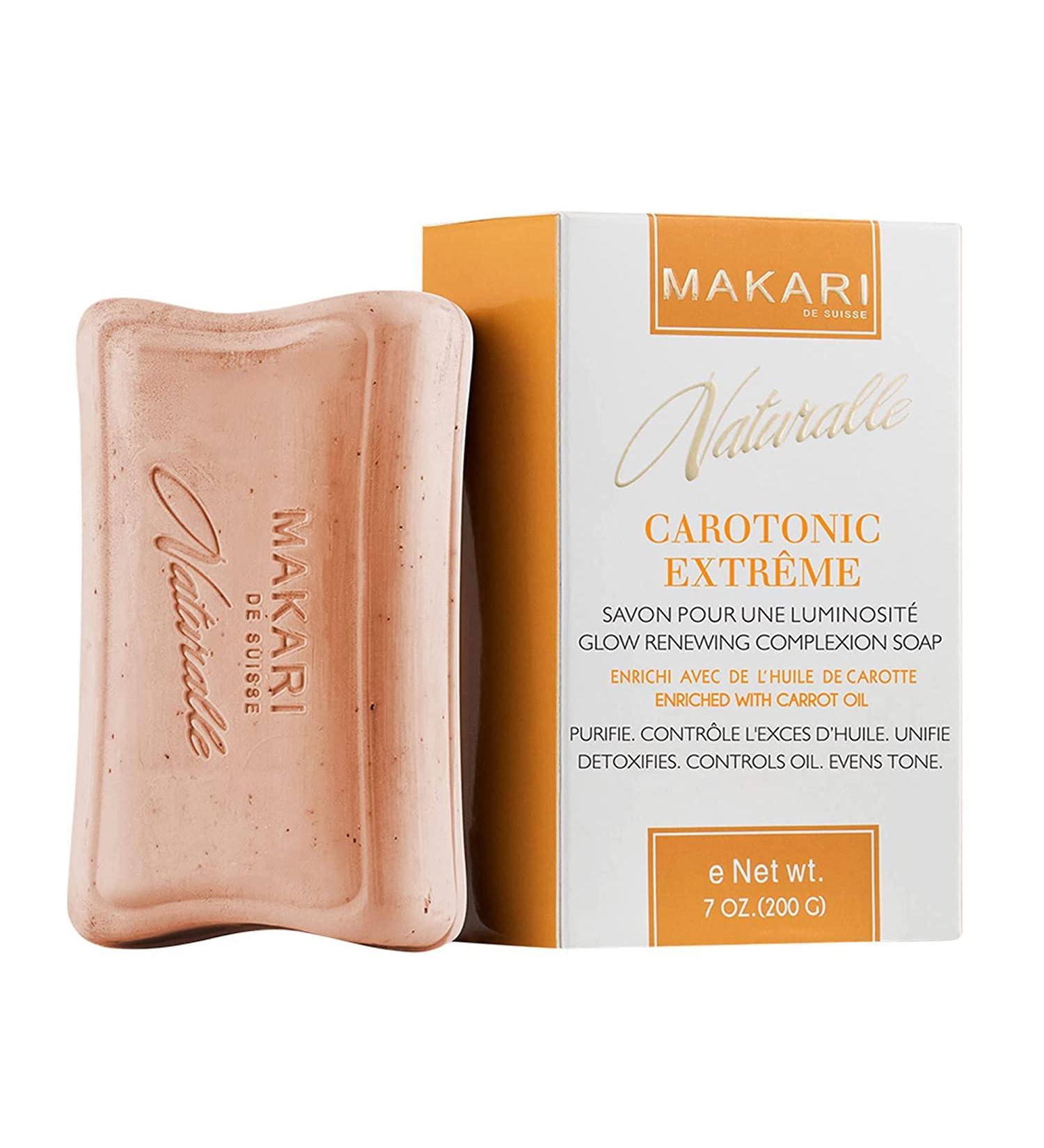 Makari Naturalle Carotonic Extreme Toning Soap (7oz) - Skin Brightening & Acne Treatment - Buy Online on SooperMarket.com