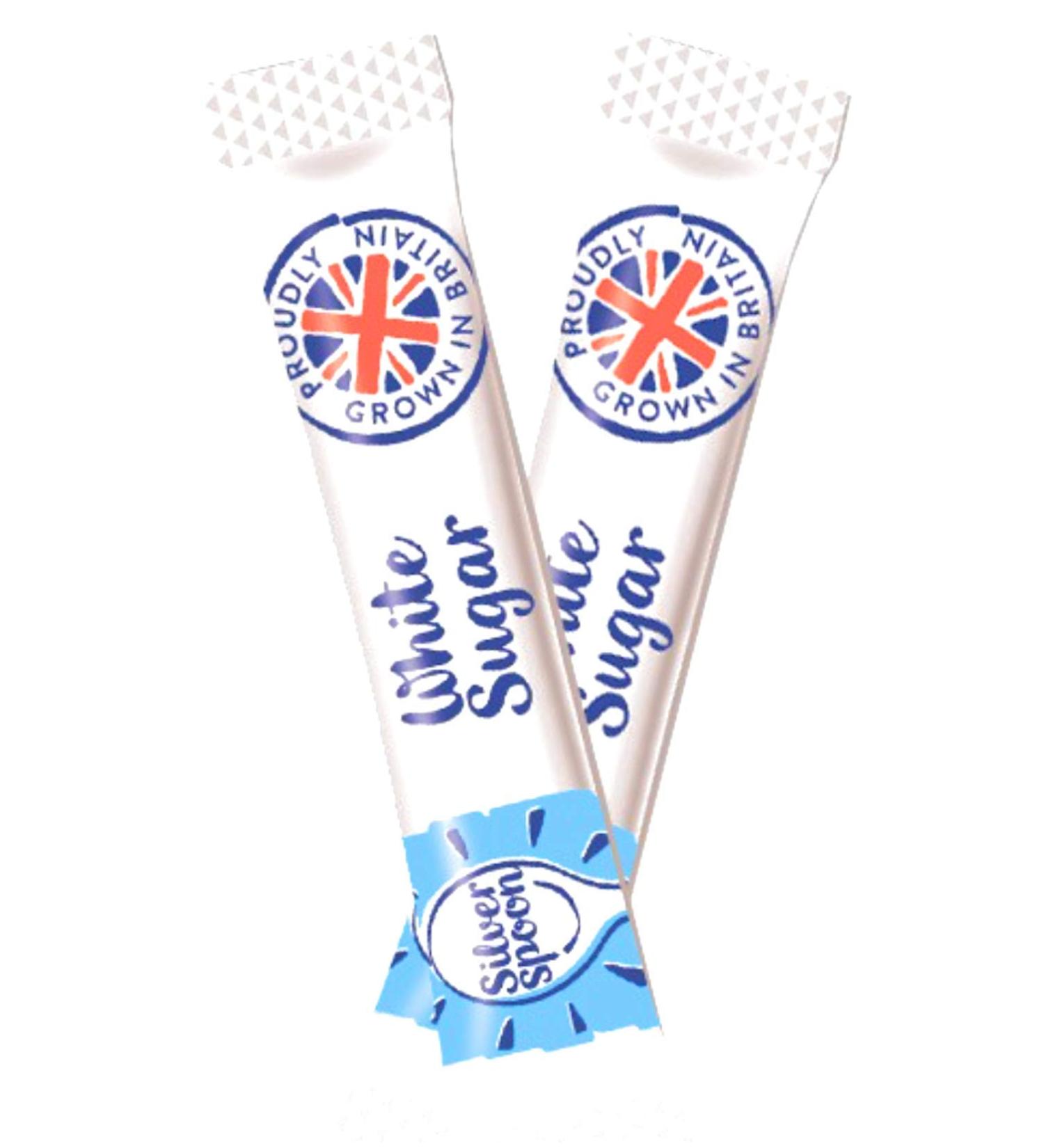 200 Silverspoon White Sugar Stick Sachets 200 Count (Pack of 1)