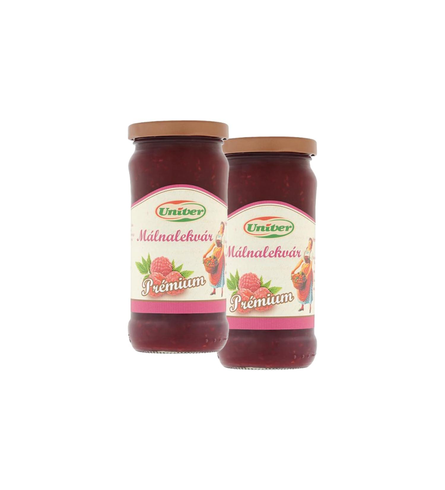 Univer Premium Raspberry Jam 300 g Pack of 2