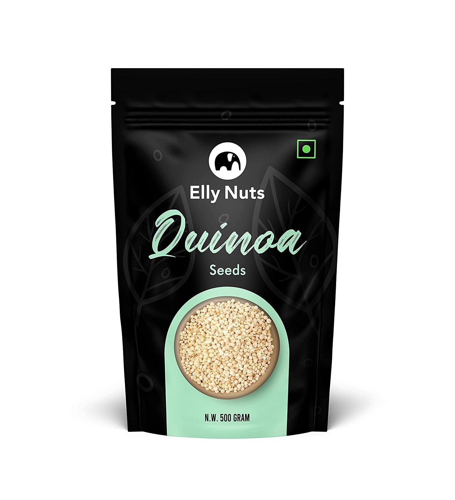 QURA Quinoa Seeds 500 gms | Healthy Breakfast | Diet Food | Gluten Free Quinoa | Rich in Protein | Quinoa Seeds for Weight Loss - Buy Online on SooperMarket.com