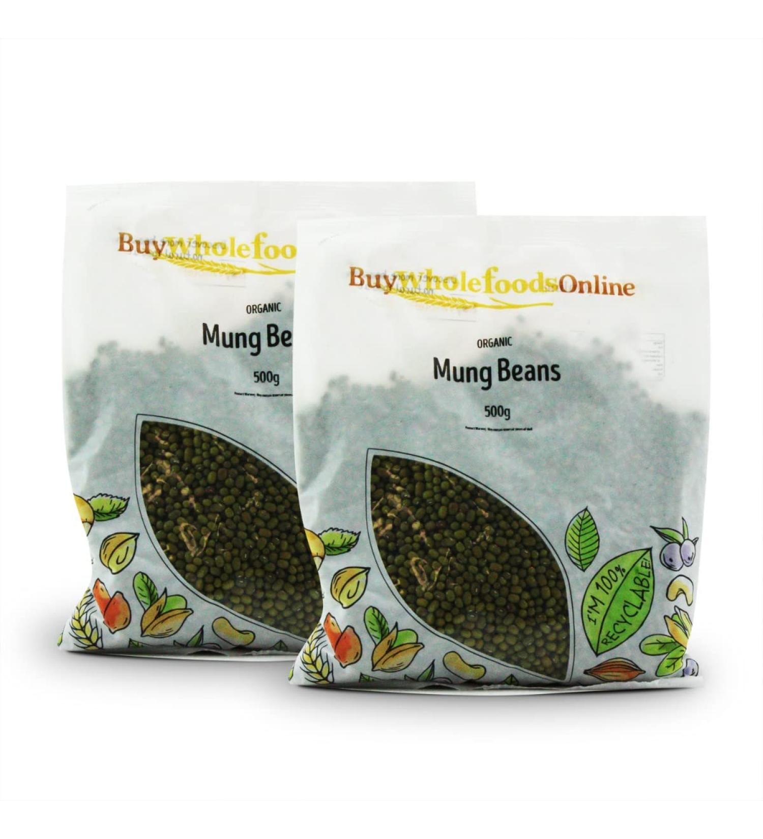 Organic Mung Beans 1kg (BWFO)