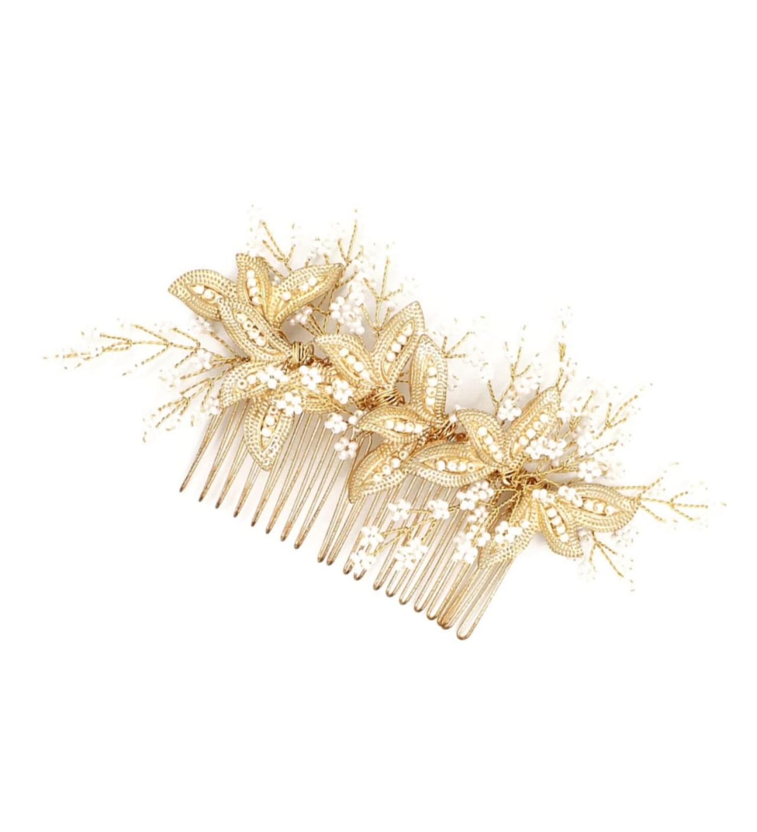 Angoily Hair Comb Hair Accessories Hair Jewelry Pearl Bride - Buy Online on SooperMarket.com