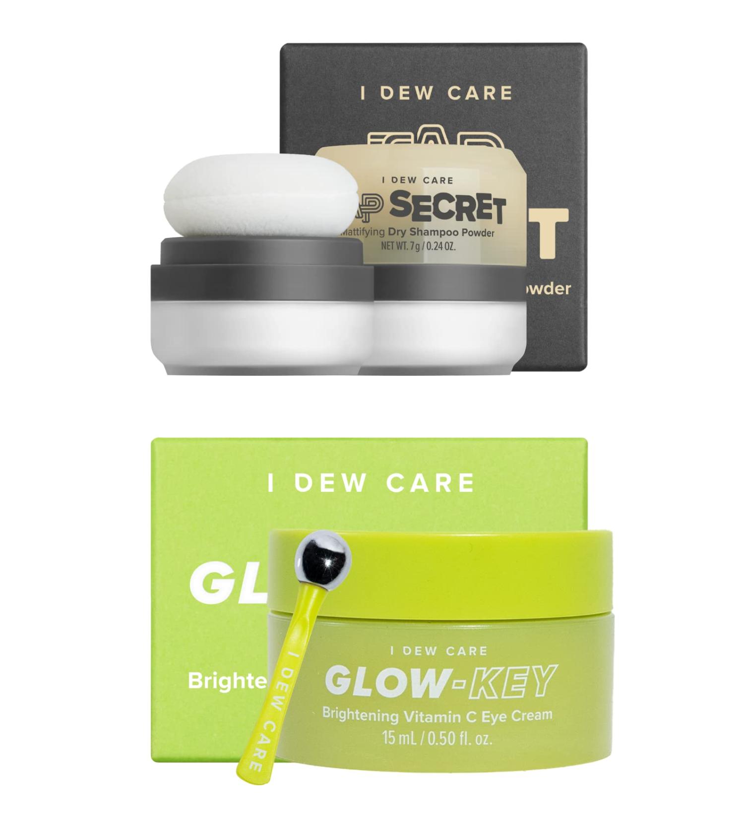 I DEW CARE Glow-Key Eye Cream + Tap Secret Dry Shampoo Bundle - 0.50 Fl Oz + 0.27 Oz - Buy Online on SooperMarket.com