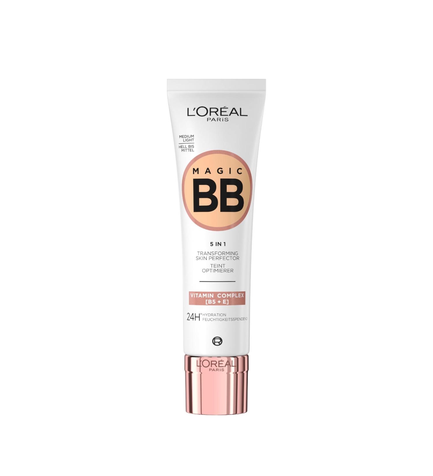L'Or al Paris BB C'est Magic Hell to Medium Blemish Balm Cream (BB Cream) for a natural-looking complexion moisturizing 30ml 03 Medium Light 30 ml (Pack of 1) - Buy Online on SooperMarket.com