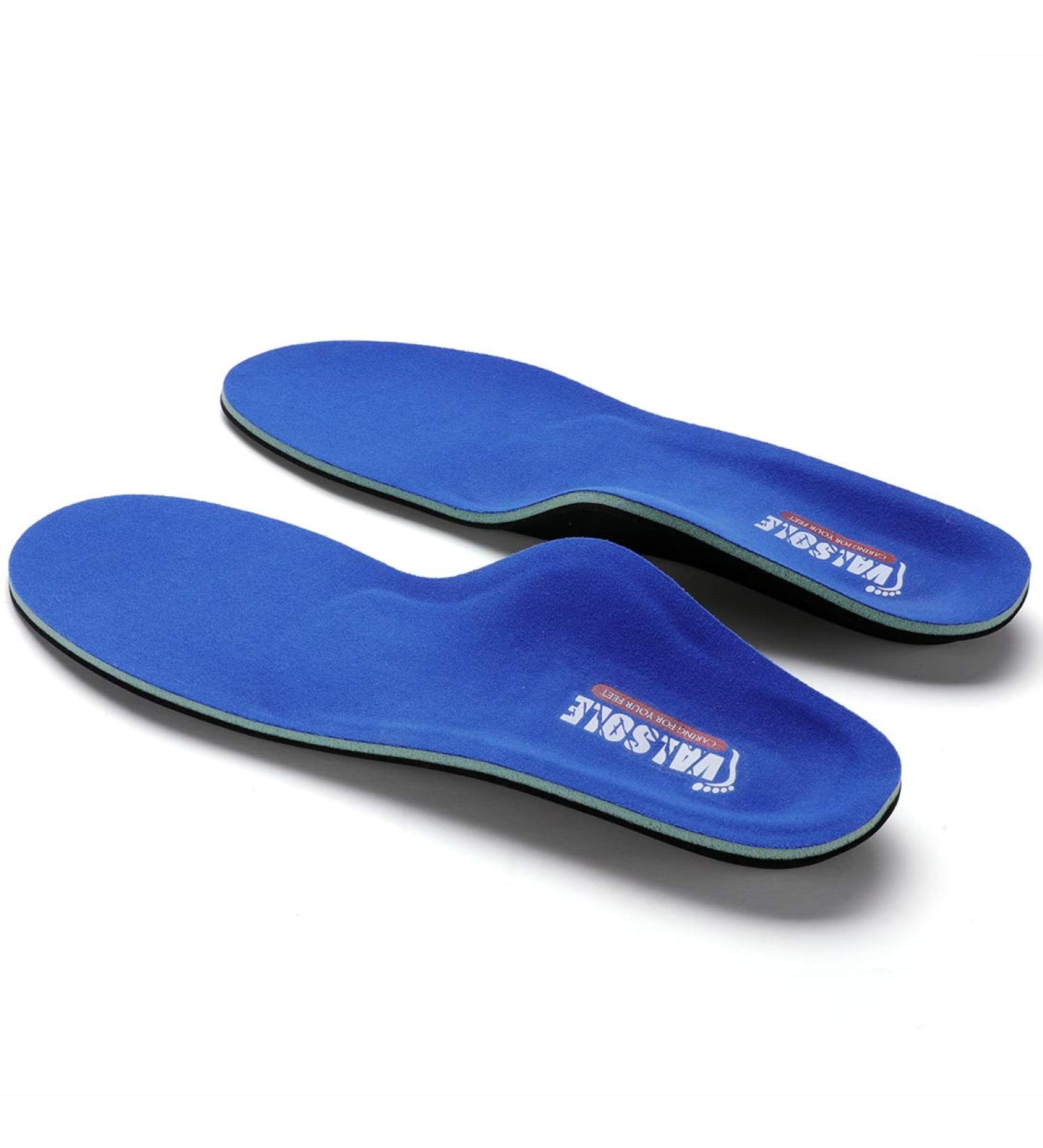 Valsole Orthopedic Insoles for Men & Women | Soft Functional Shoe Inserts for Flat Feet Plantar Fasciitis & Foot Pain | Size 35-36 EU (23cm) V107c - Buy Online on SooperMarket.com
