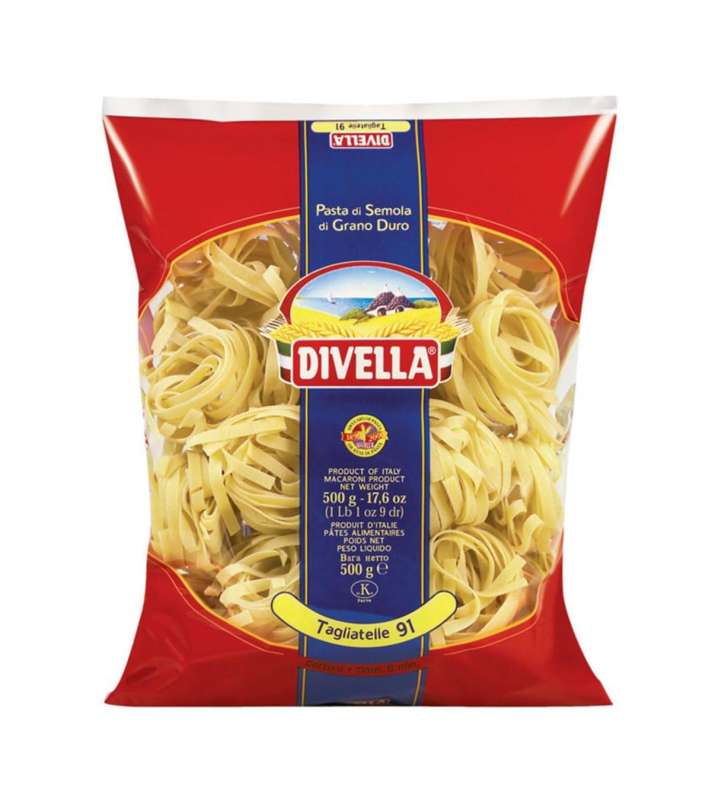 Divella Tagliatelle 500 g (5 Packs of 500 g)