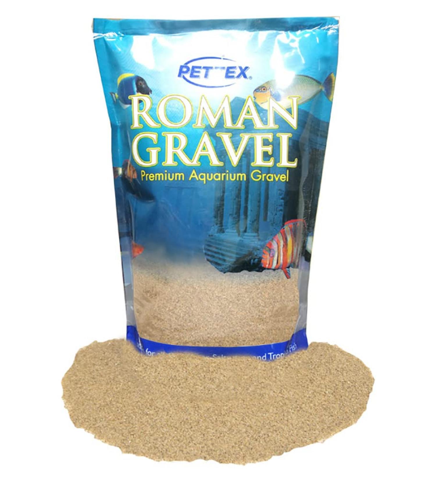 Pettex Roman Gravel Aquatic 2kg Speckled Sand for Aquariums - Buy Online on SooperMarket.com