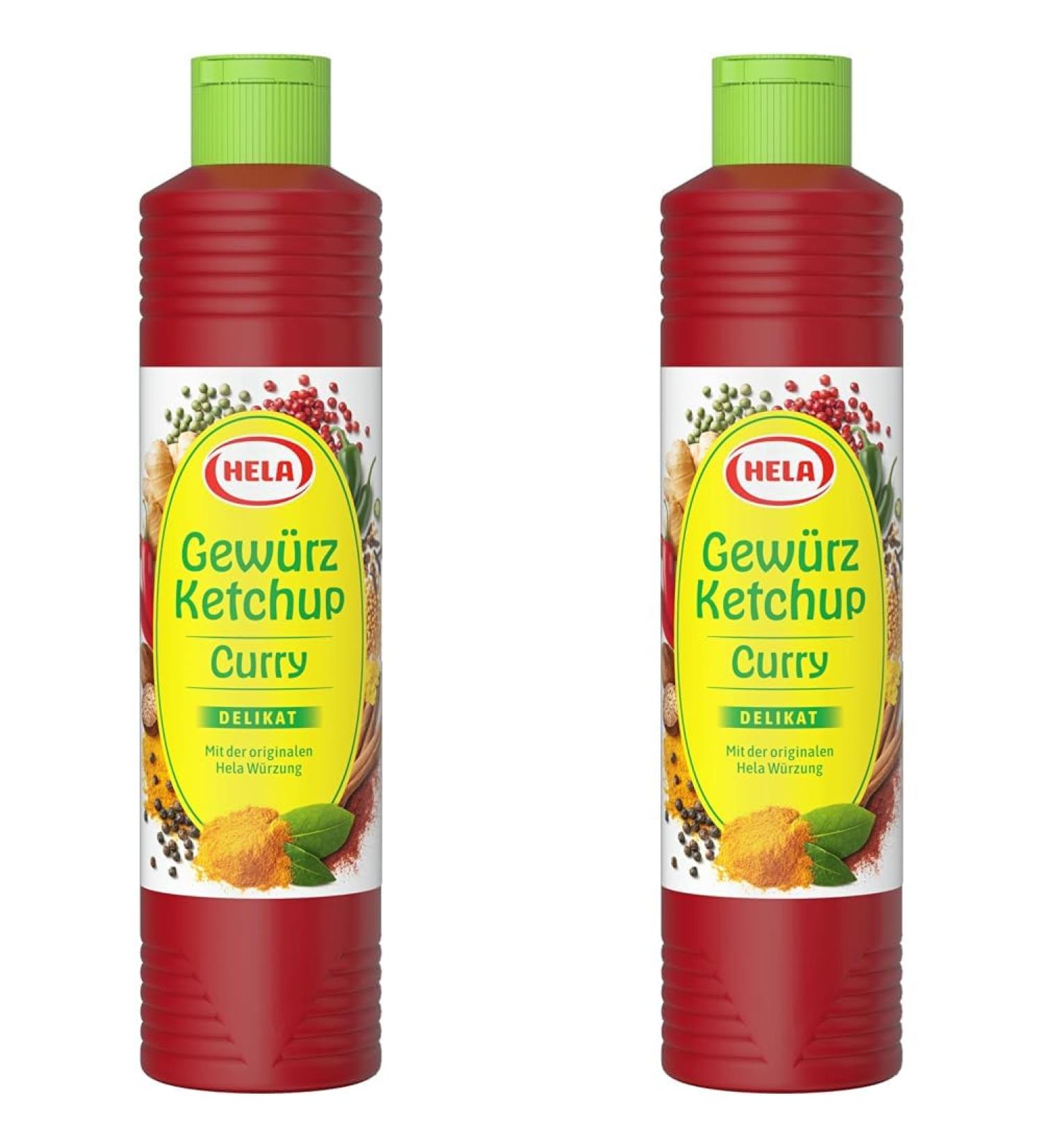 Hela Curry Spice Ketchup (800 ml) - Buy 2 for International Shipping - Delicious Flavor for Your Dishes - Buy Online on SooperMarket.com